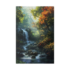 Tranquil Winters - Nature Wall Art - Vertical Canvas - WA329