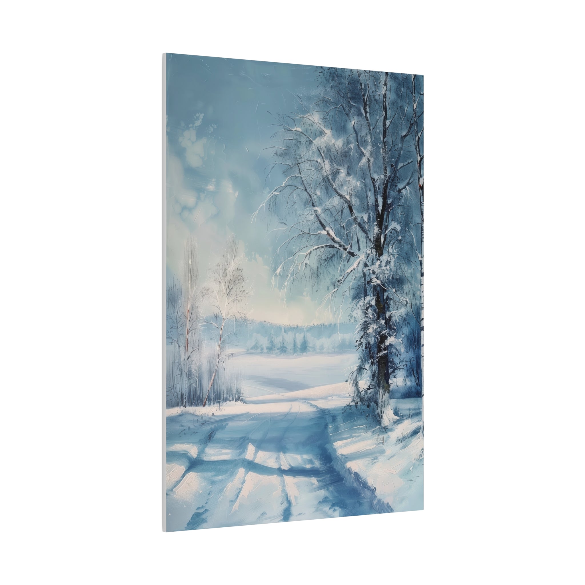 Endless Winter - Nature Wall Art - Vertical Canvas - WA332