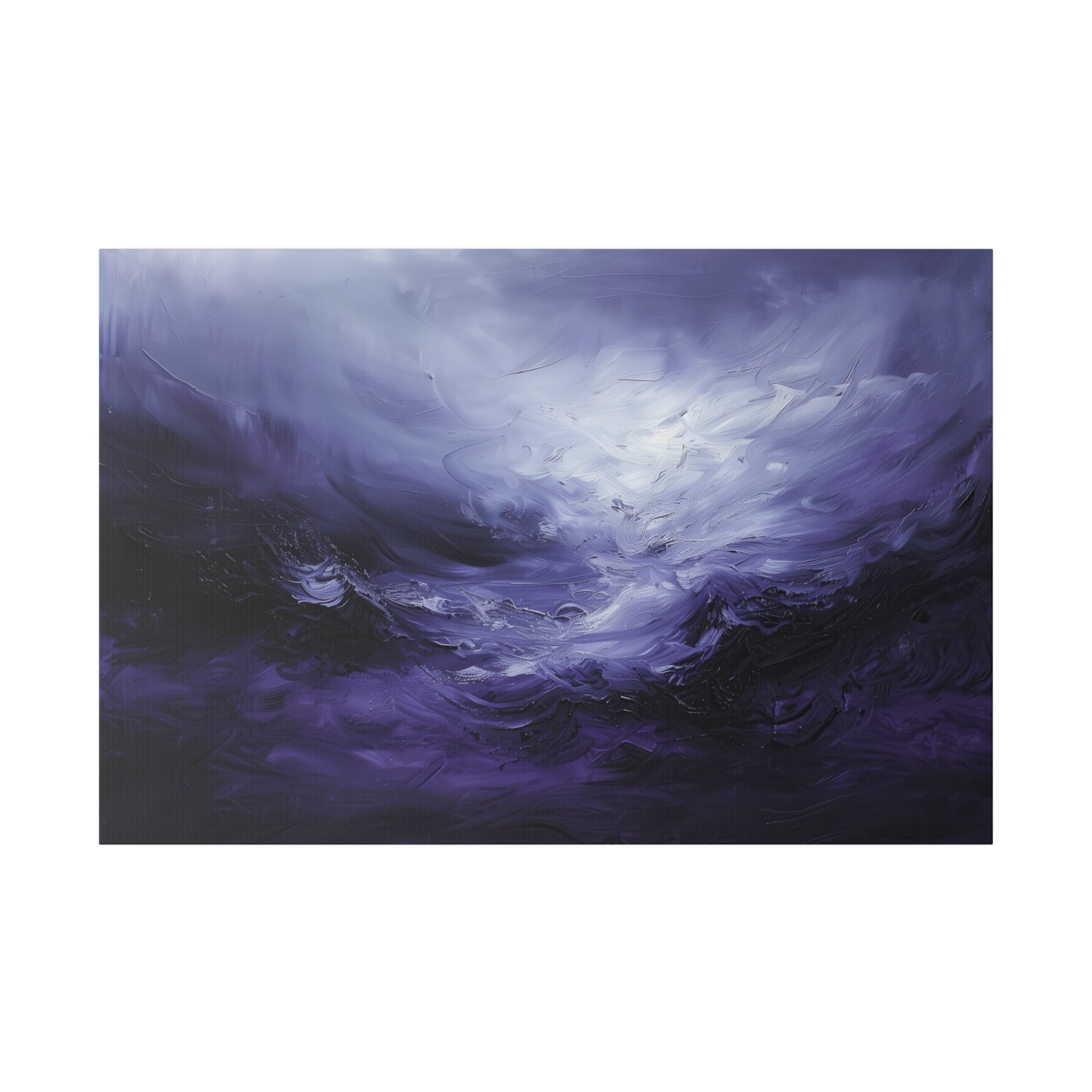 Ephemeral Serenity - Abstract Wall Art - Horizontal Canvas - WA218