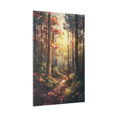 Beautiful Forest - Nature Wall Art - Vertical Canvas - WA81