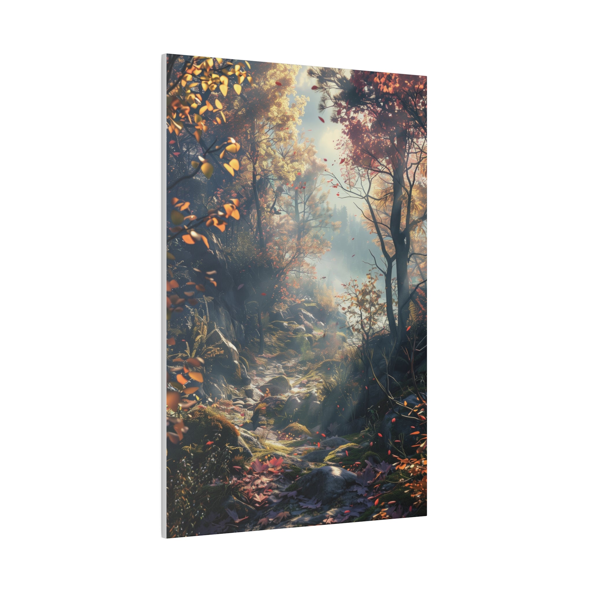 Beautiful Forest - Nature Wall Art - Vertical Canvas - WA85