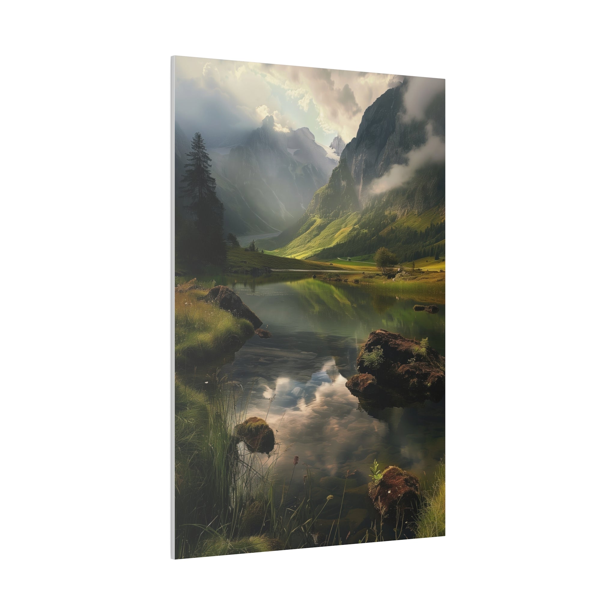 Whispers of the Alps - Nature Wall Art - Vertical Canvas - WA327