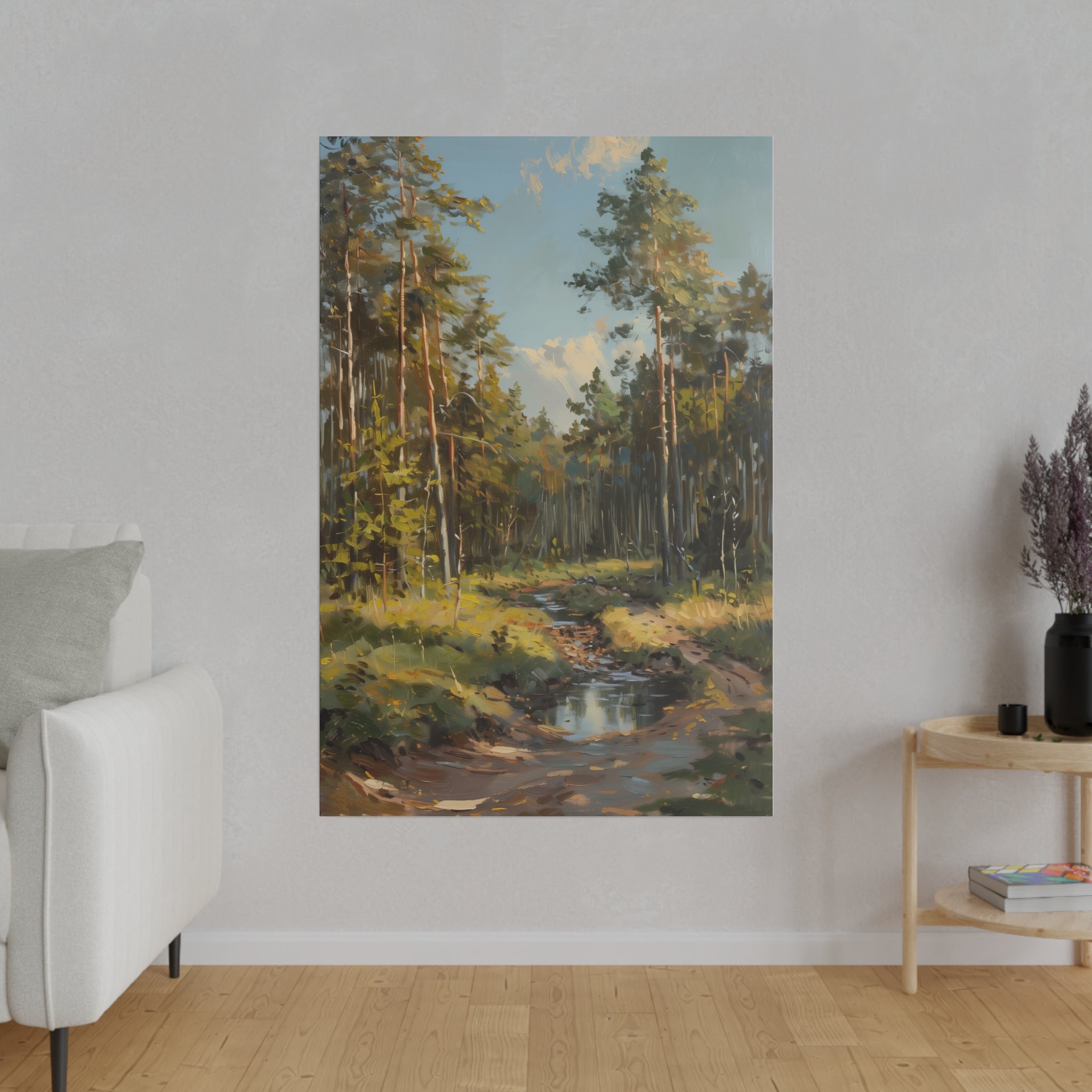 Beautiful Forest - Nature Wall Art - Vertical Canvas - WA89