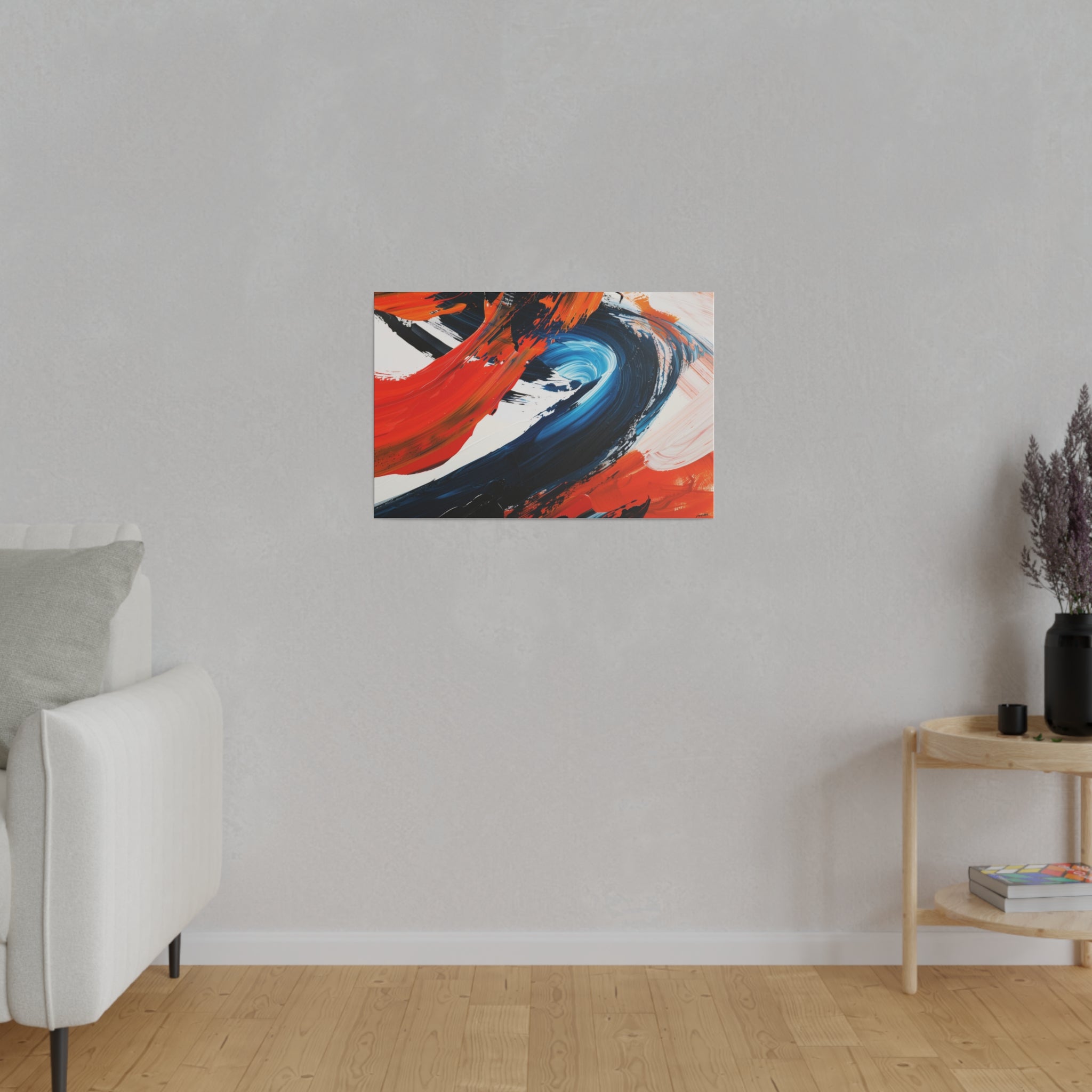 Vivid Motion - Abstract Wall Art - Horizontal Canvas - WA206