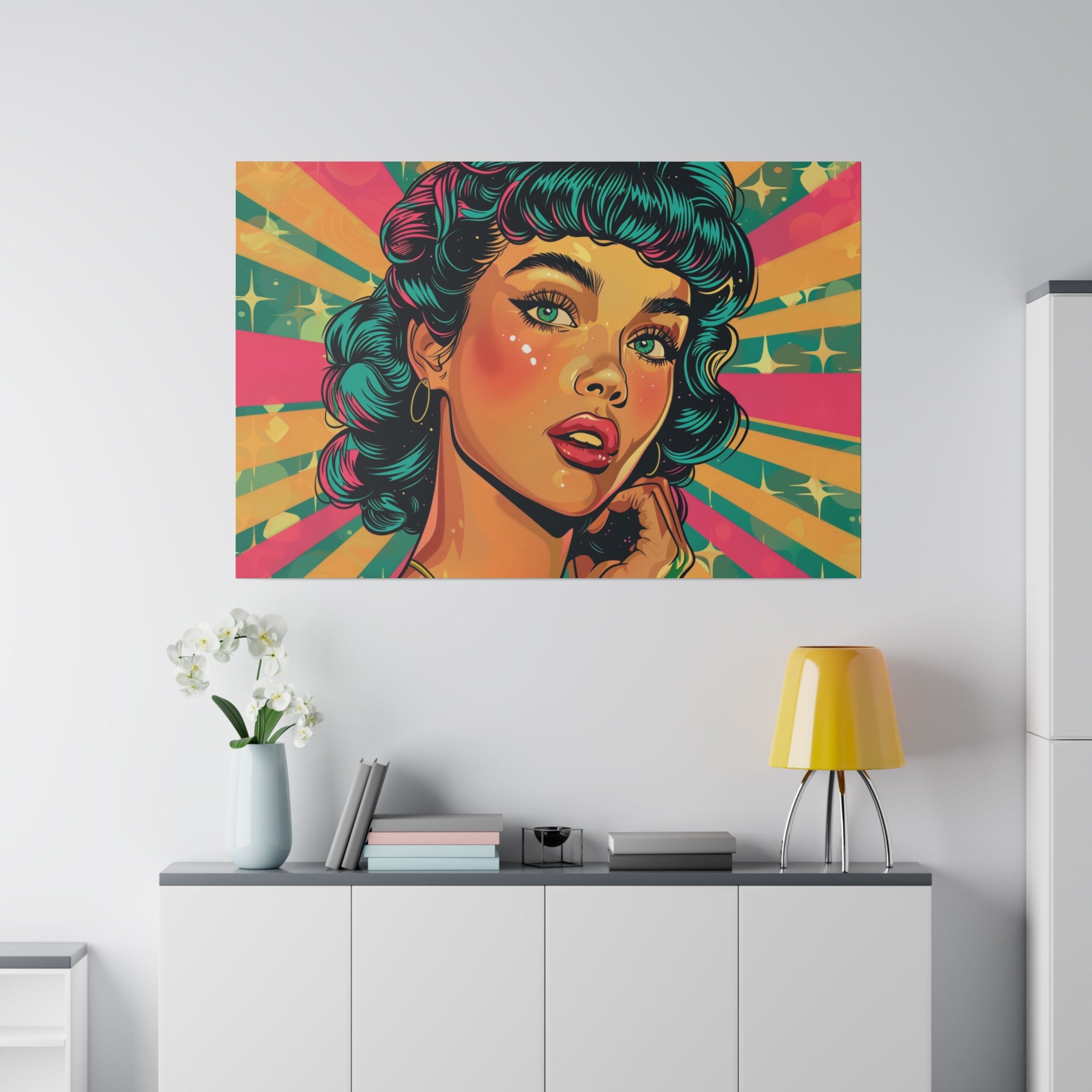 Pop Wall Art - Horizontal Canvas - WA186