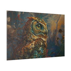 Owl Fantasy Wall Art - Horizontal Canvas - WA154