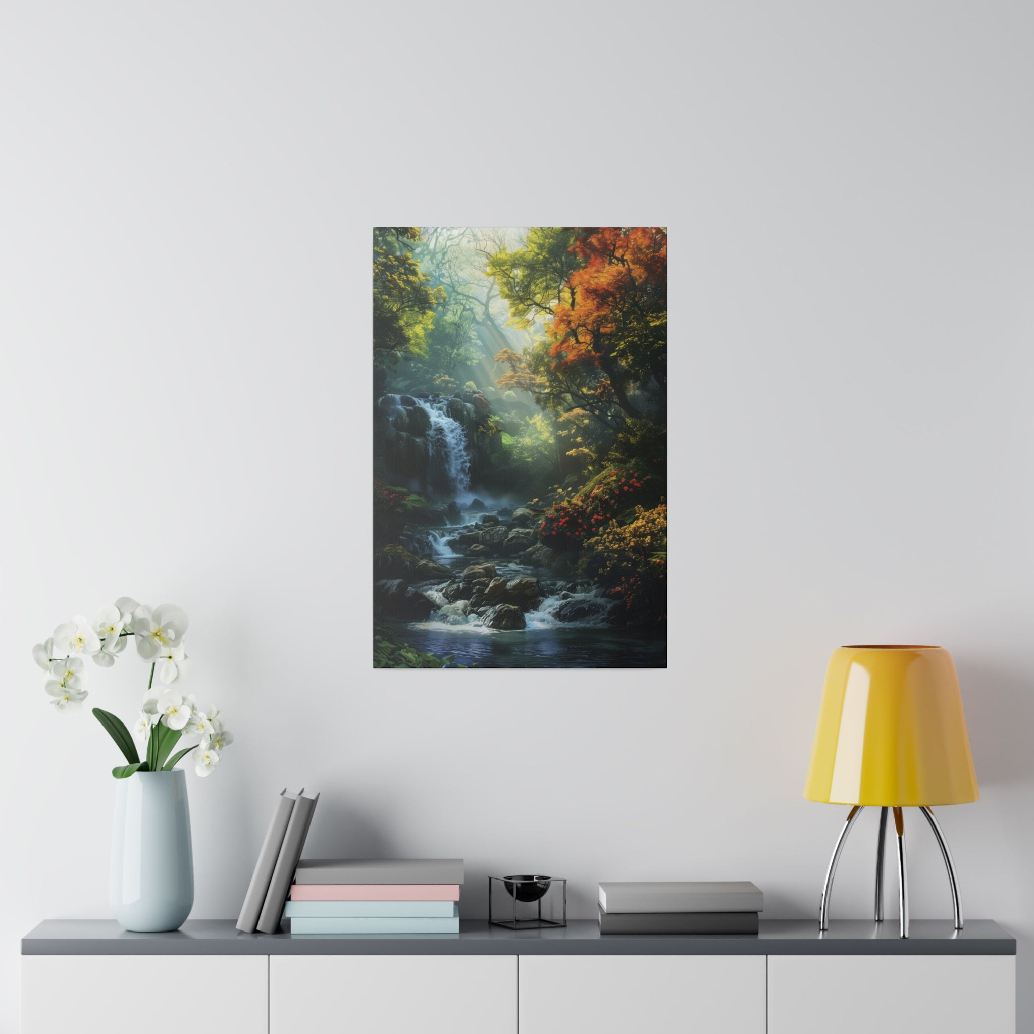 Tranquil Winters - Nature Wall Art - Vertical Canvas - WA329