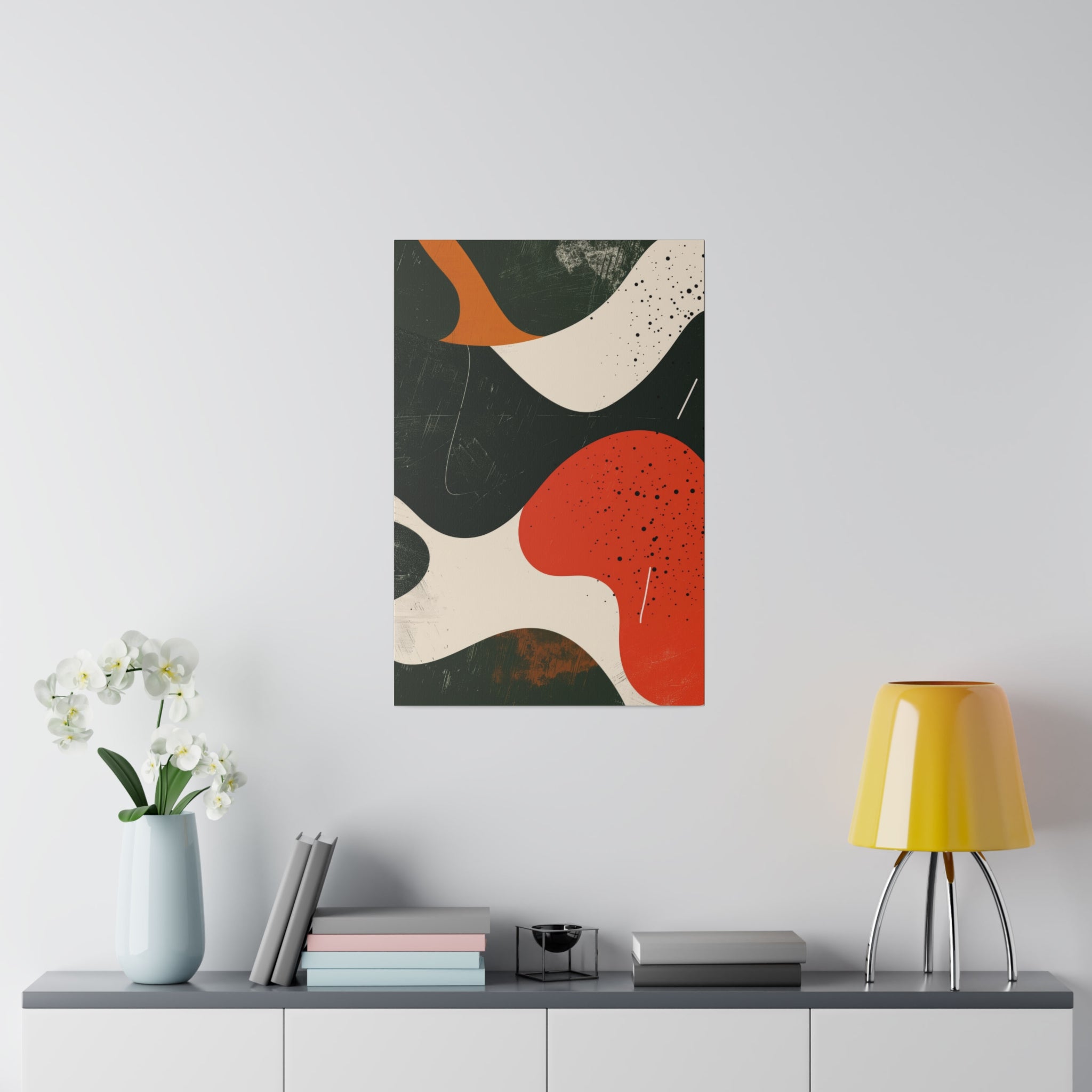 Abstract Wall Art - Vertical Canvas - WA16