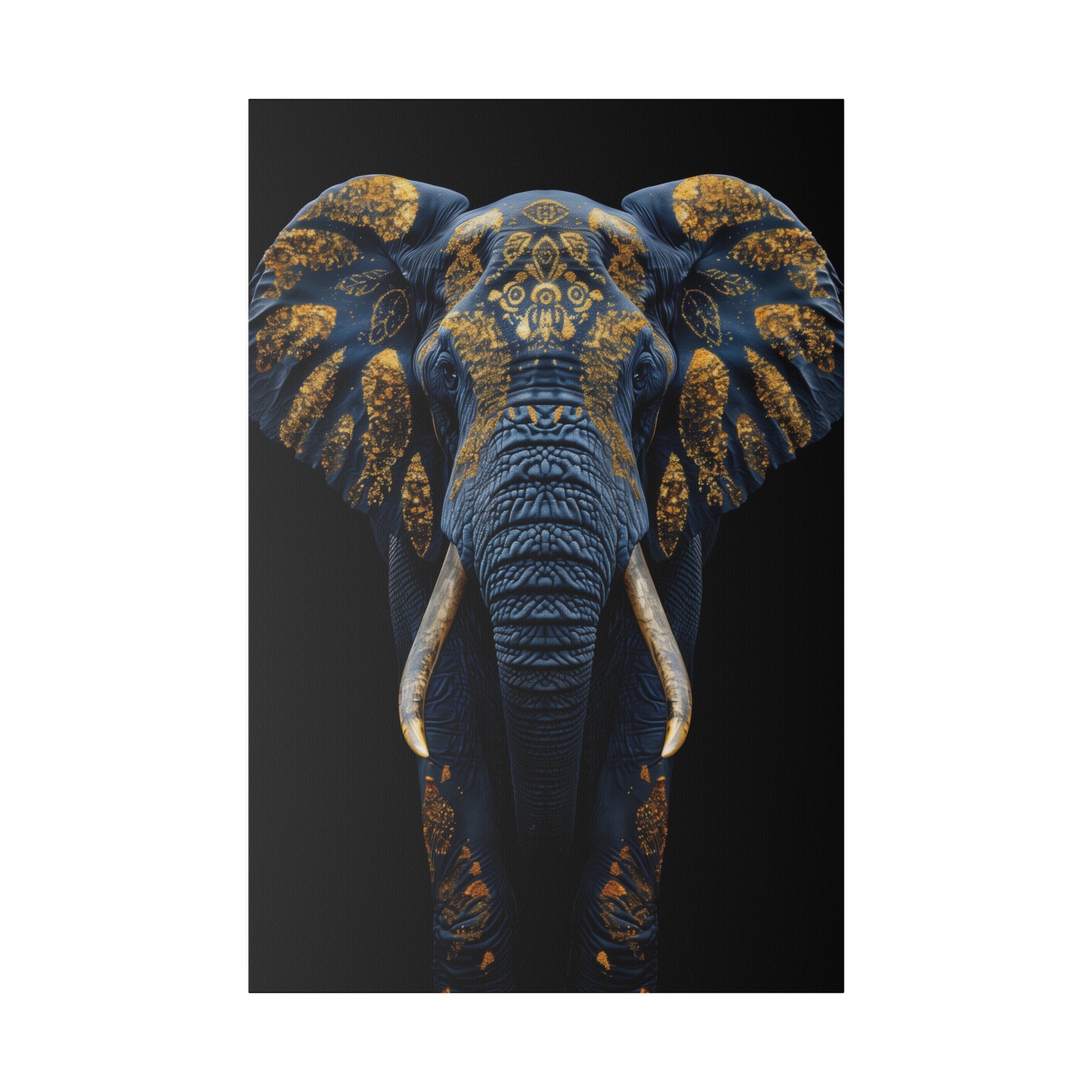 Majestic Elephant - Wildlife Wall Art - Vertical Canvas - WA272