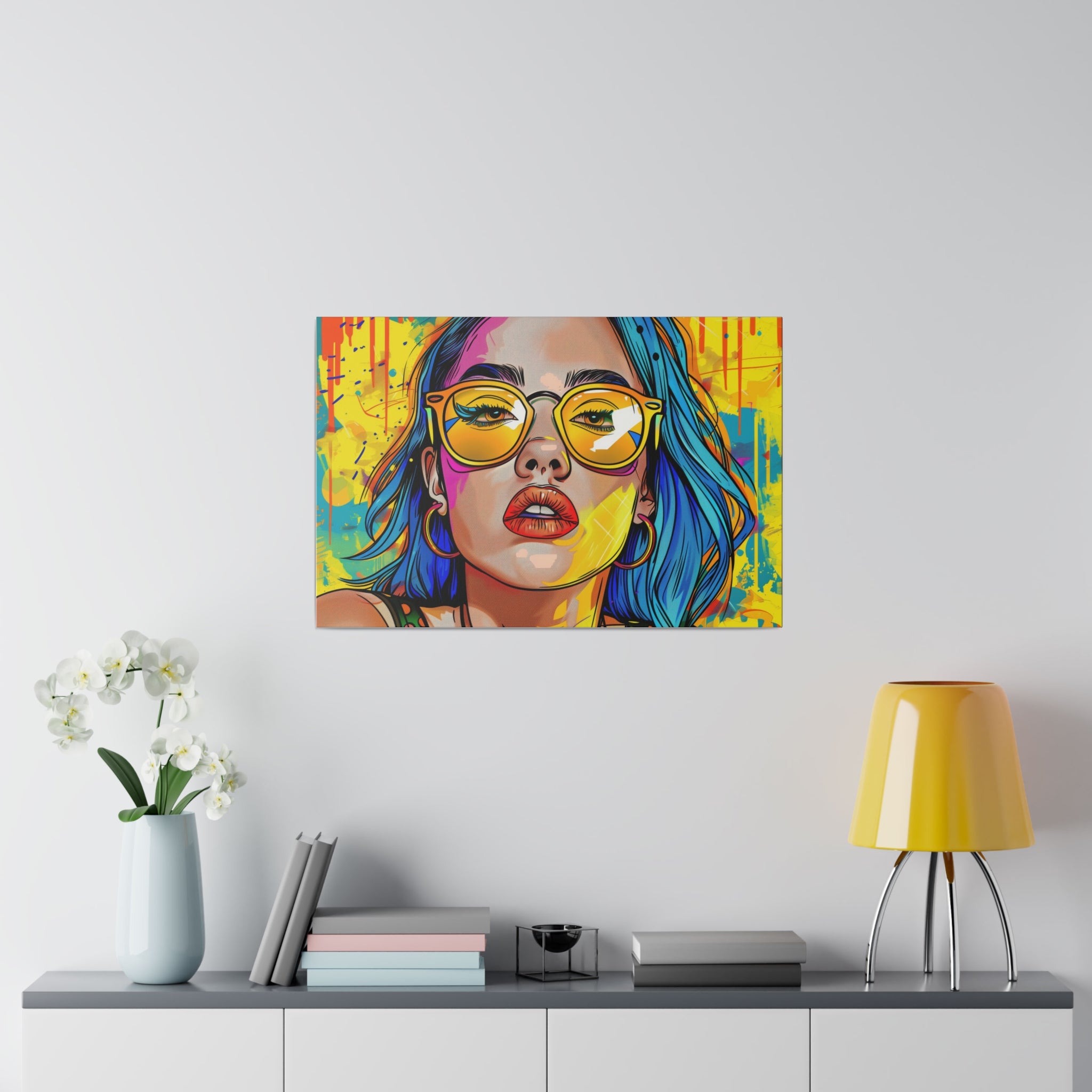 Pop Wall Art - Horizontal Canvas - WA187