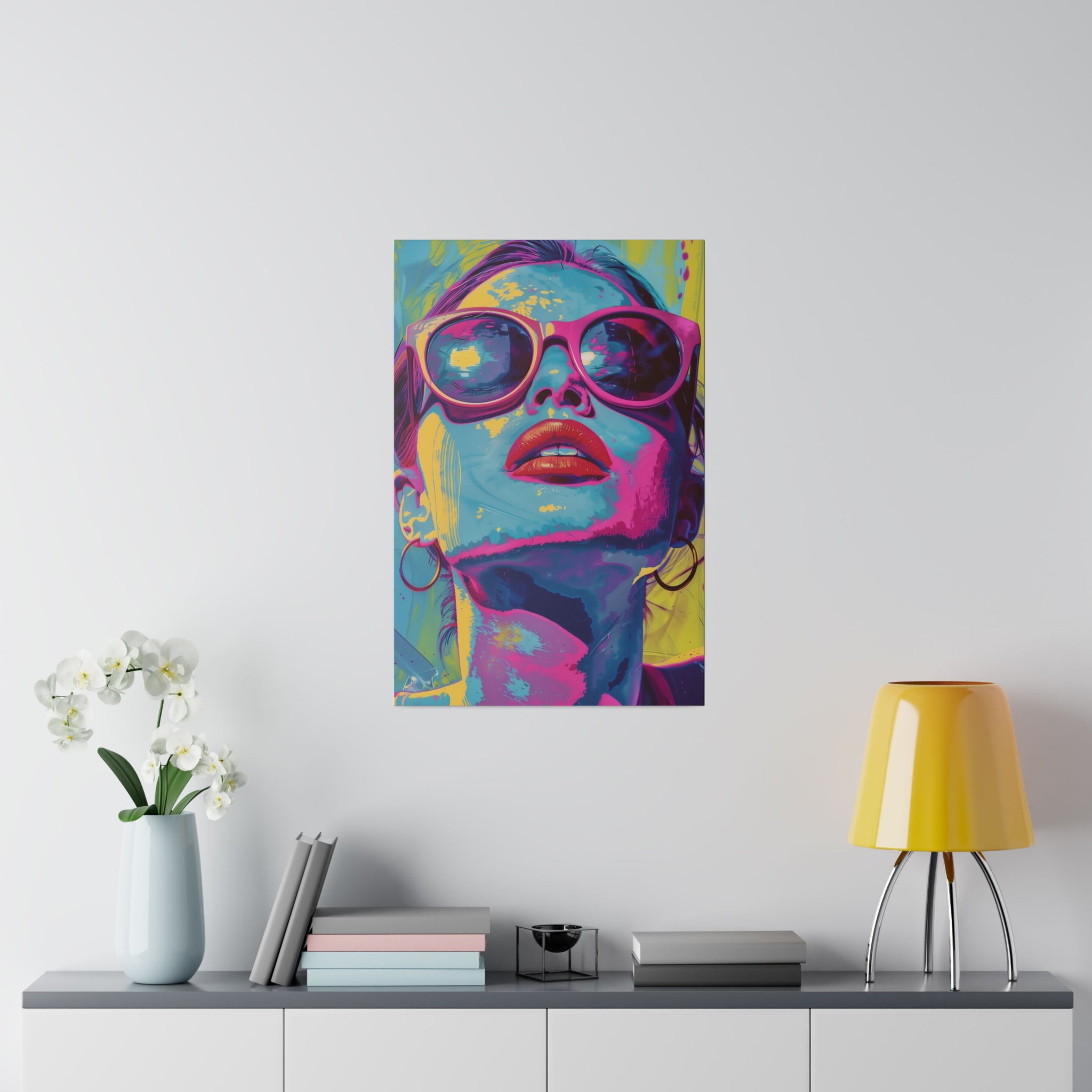 Pop Wall Art - Vertical Canvas - WA107