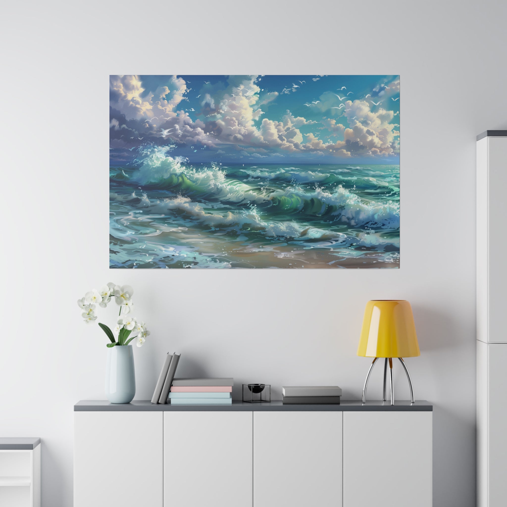 Ocean Wall Art - Horizontal Canvas - WA173