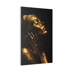 Woman in Gold - Luxury Themed Canvas - Vertical Canvas - WA71