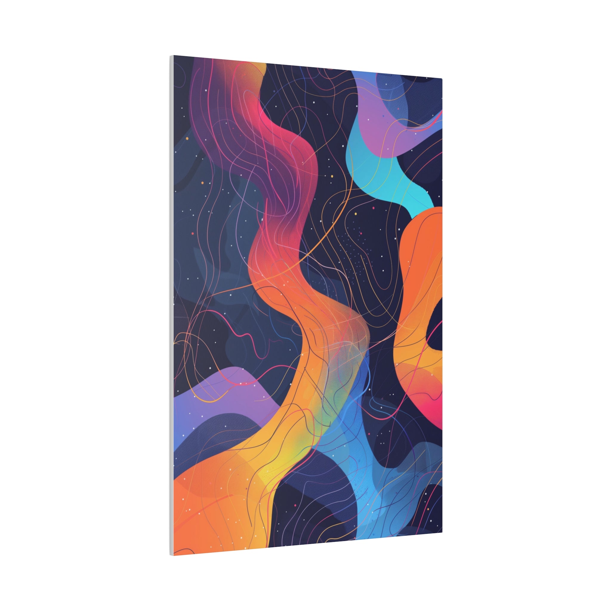 Abstract Wall Art - Vertical Canvas - WA18