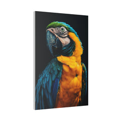 Imposing Parrot - Wildlife Wall Art - Vertical Canvas - WA248