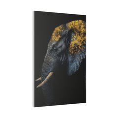 Elephant's Radiance - Wildlife Wall Art - Vertical Canvas - WA270