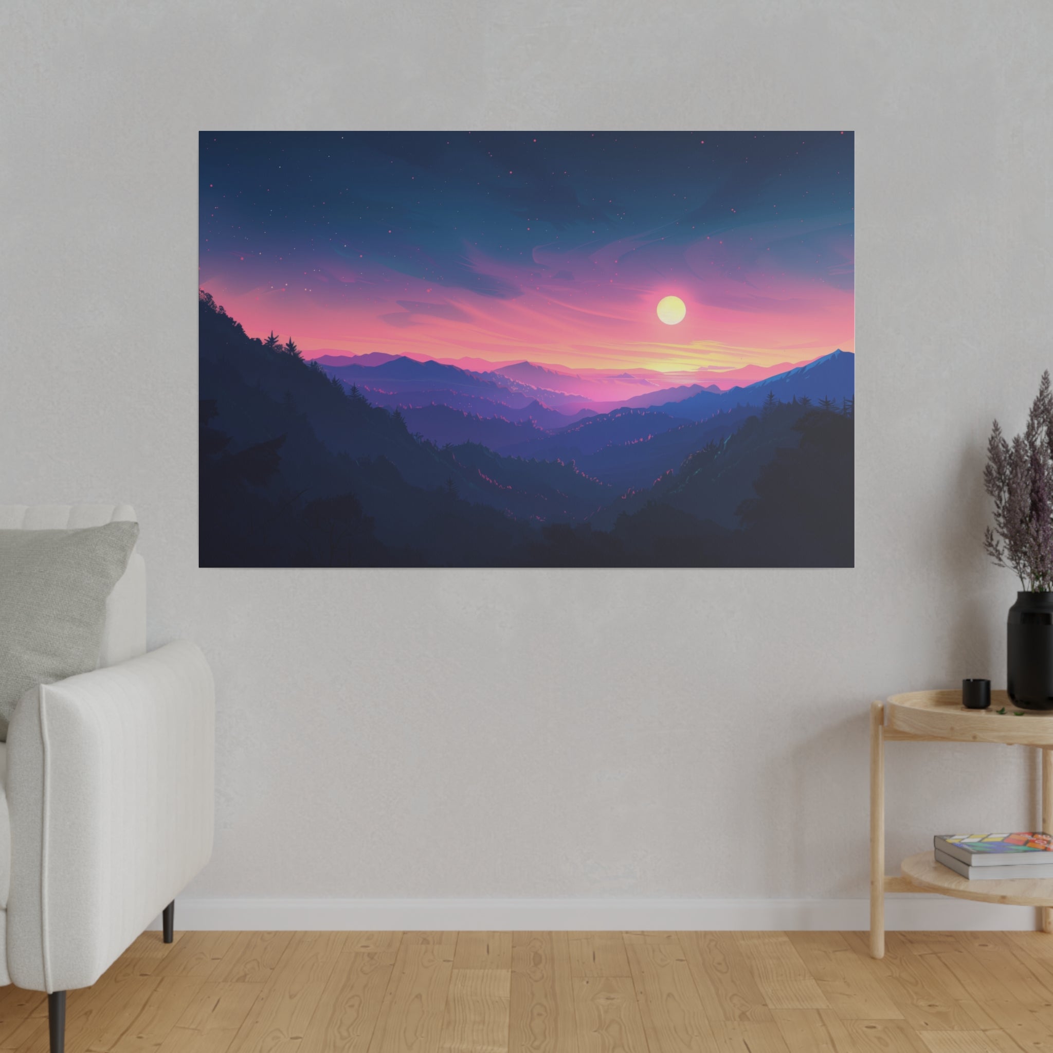 Abstract Wall Art - Horizontal Canvas - WA143