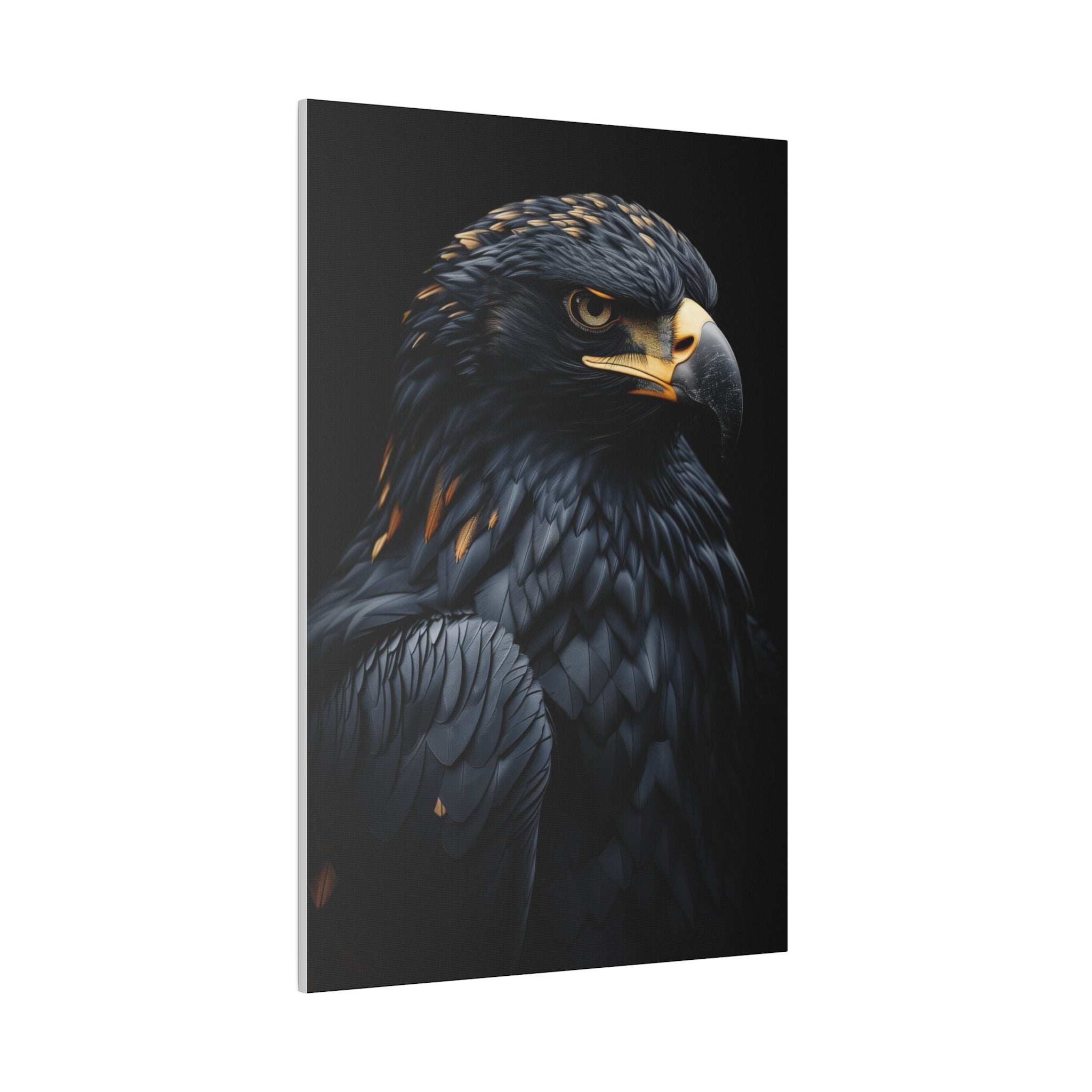 Eagle's Splendor - Wildlife Wall Art - Vertical Canvas - WA278