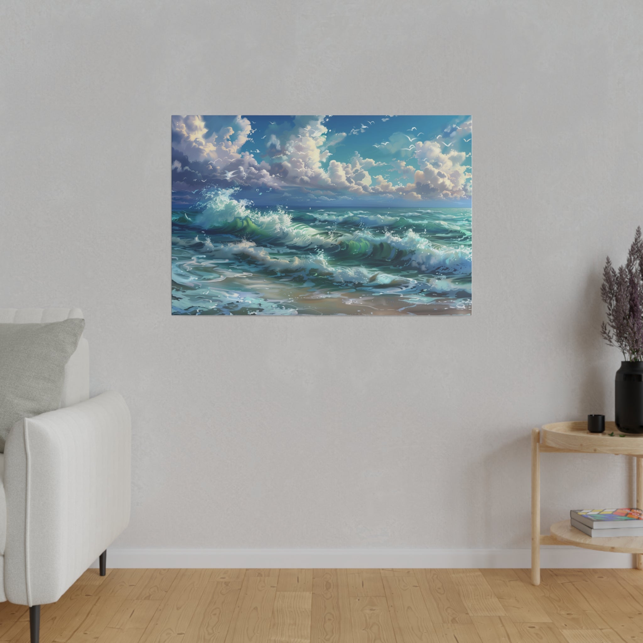 Ocean Wall Art - Horizontal Canvas - WA173