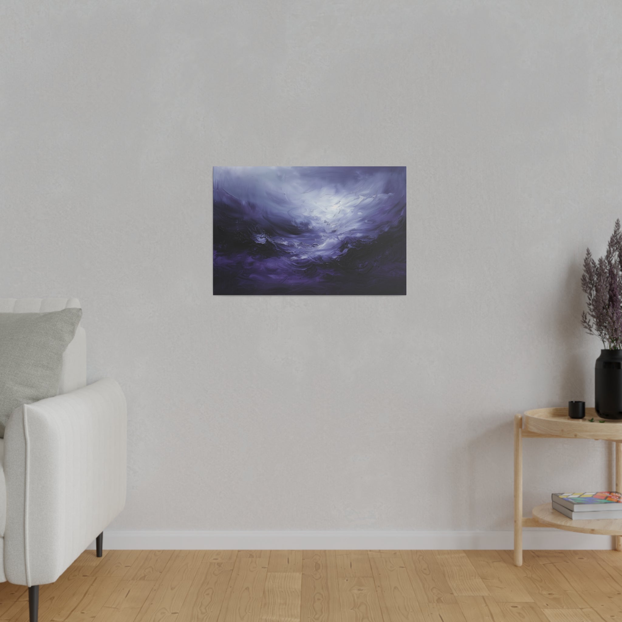 Ephemeral Serenity - Abstract Wall Art - Horizontal Canvas - WA218