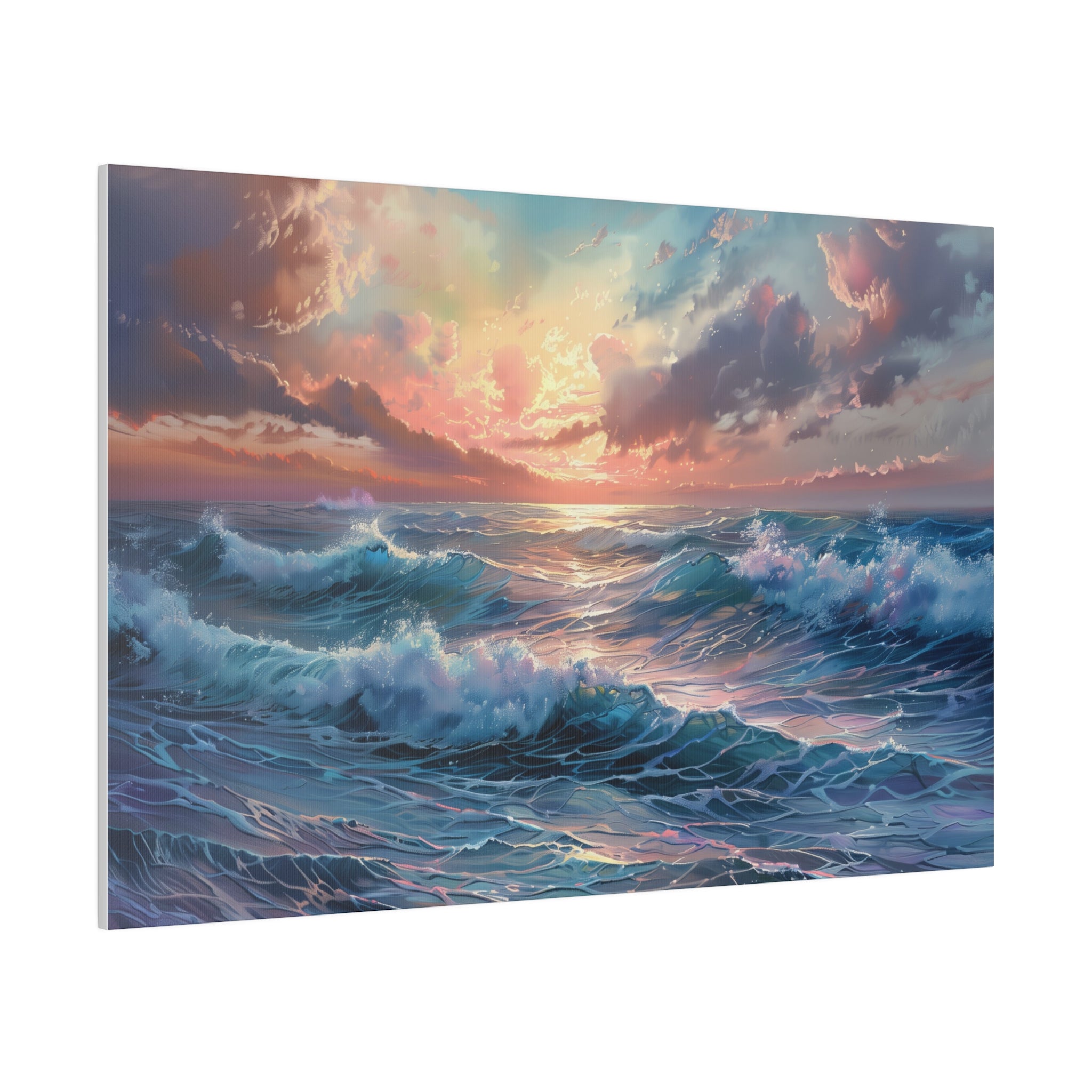 Ocean Wall Art - Horizontal Canvas - WA177