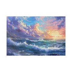 Ocean Wall Art - Horizontal Canvas - WA176