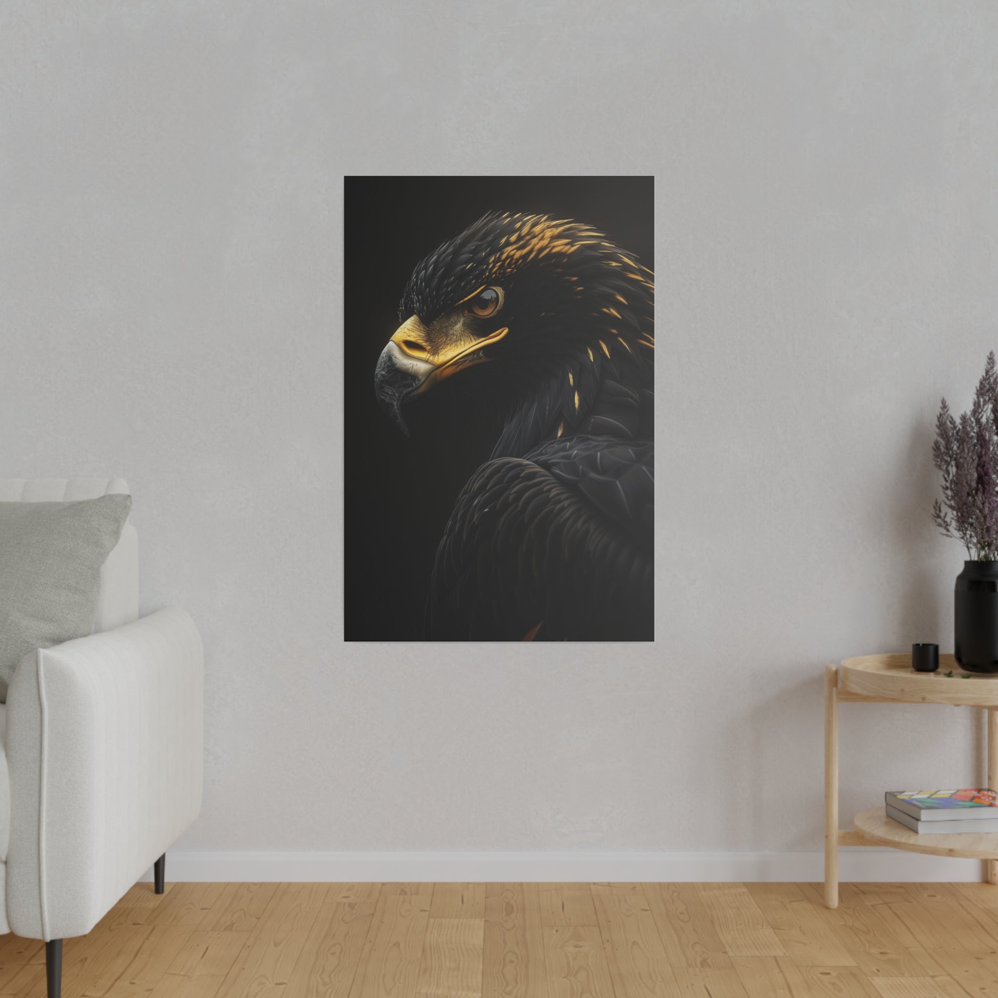 Golden Eagle - Wildlife Wall Art - Vertical Canvas - WA280