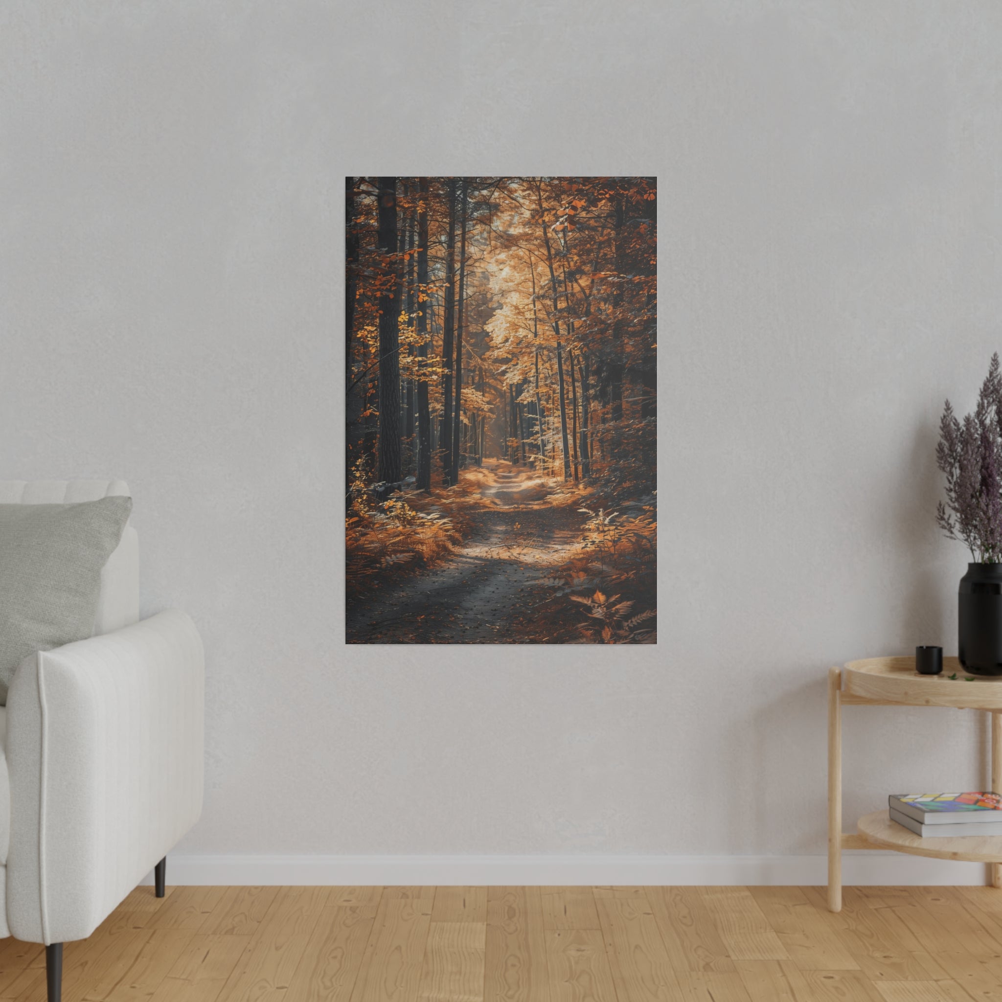 Beautiful Forest - Nature Wall Art - Vertical Canvas - WA82