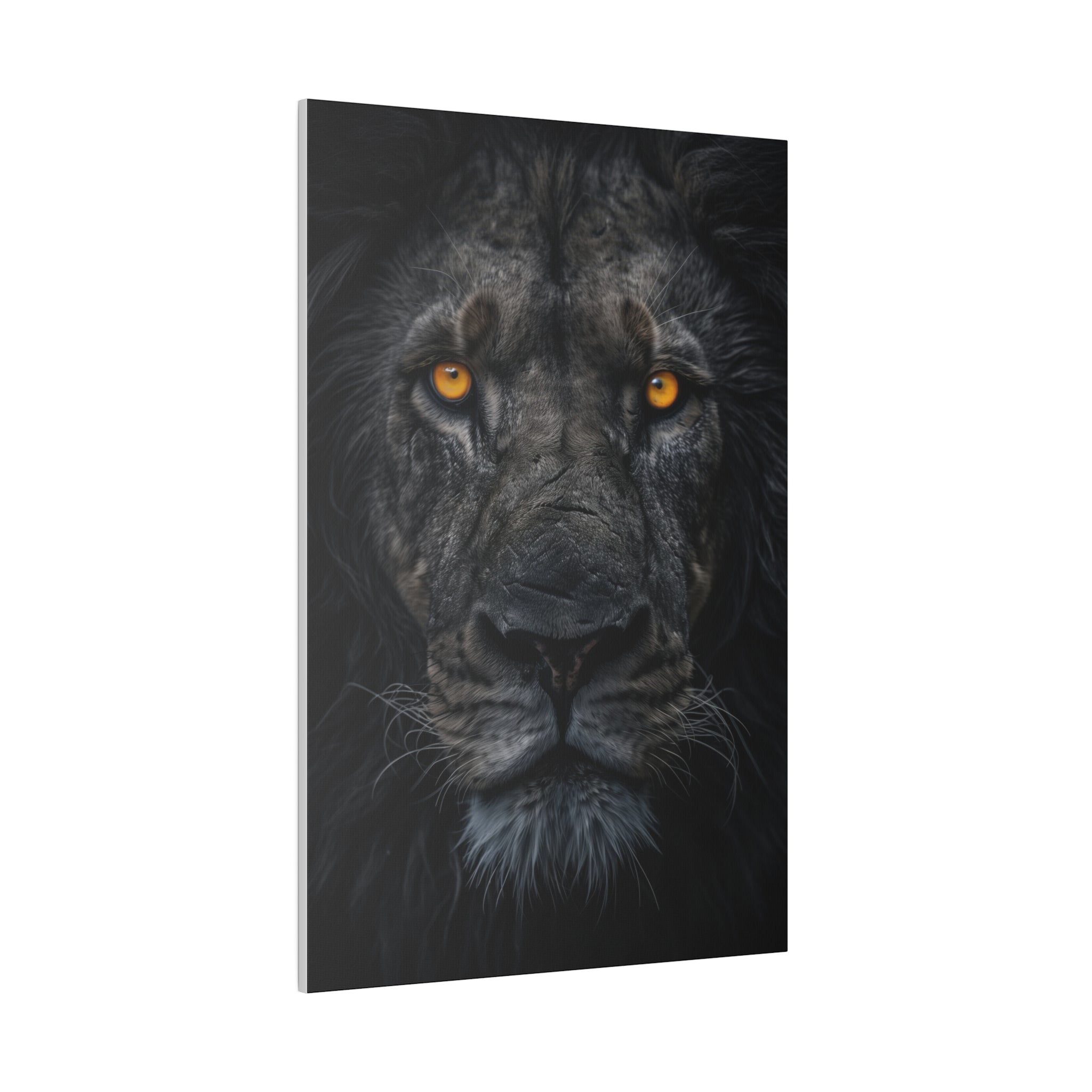 Lion's Dominion - Wildlife Wall Art - Vertical Canvas - WA283