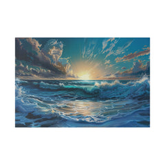 Ocean Wall Art - Horizontal Canvas - WA172