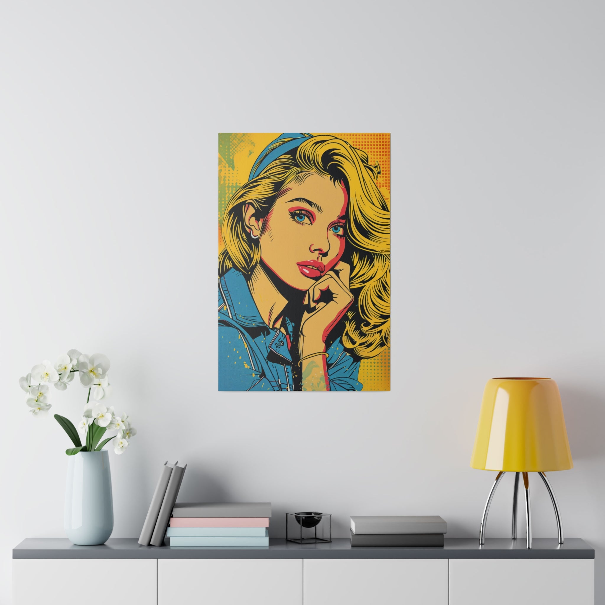 Pop Wall Art - Vertical Canvas - WA115