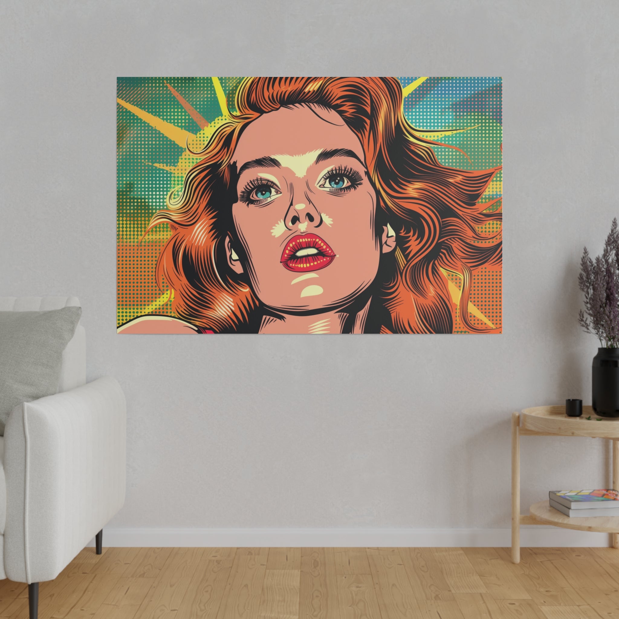 Pop Wall Art - Horizontal Canvas - WA183