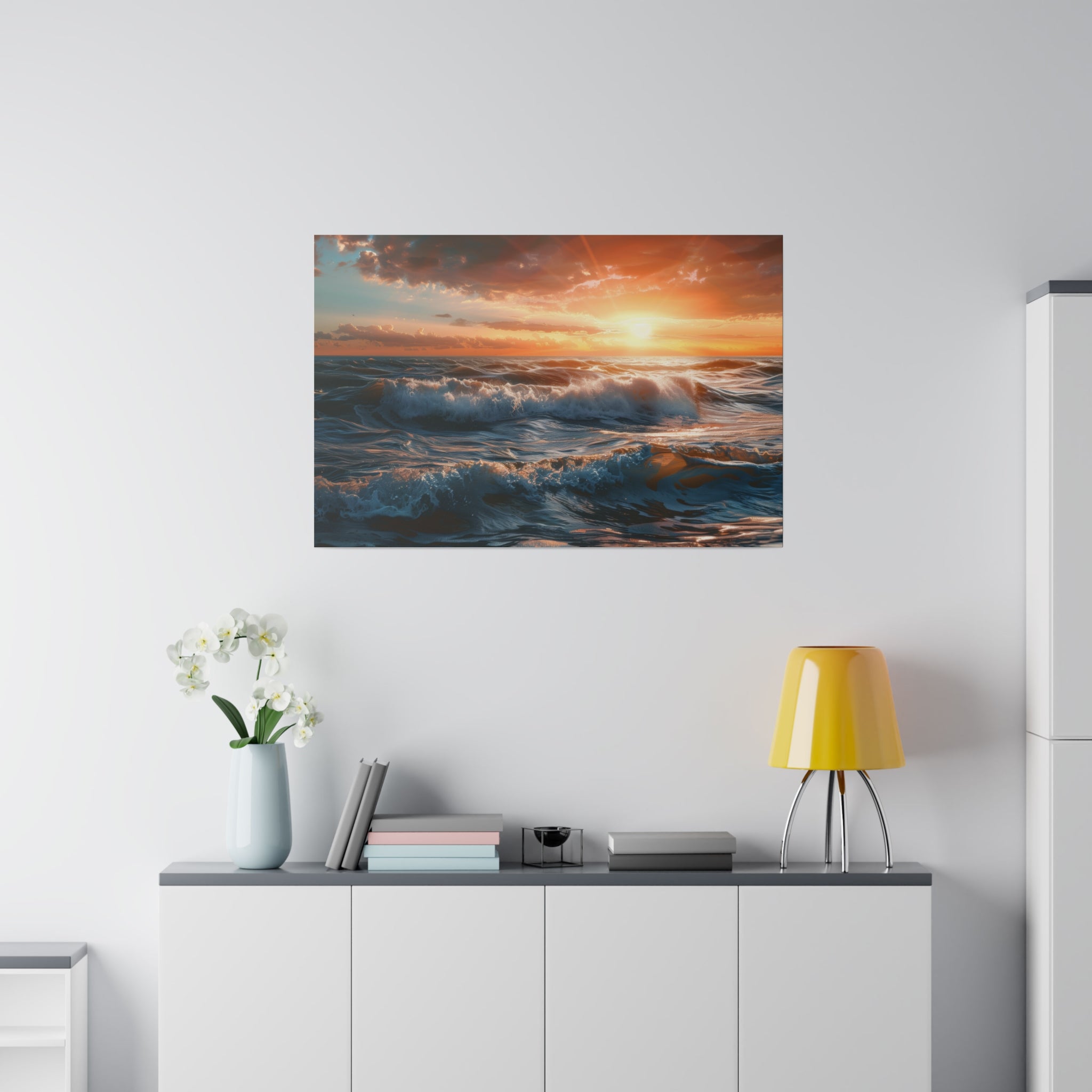 Ocean Wall Art - Horizontal Canvas - WA170