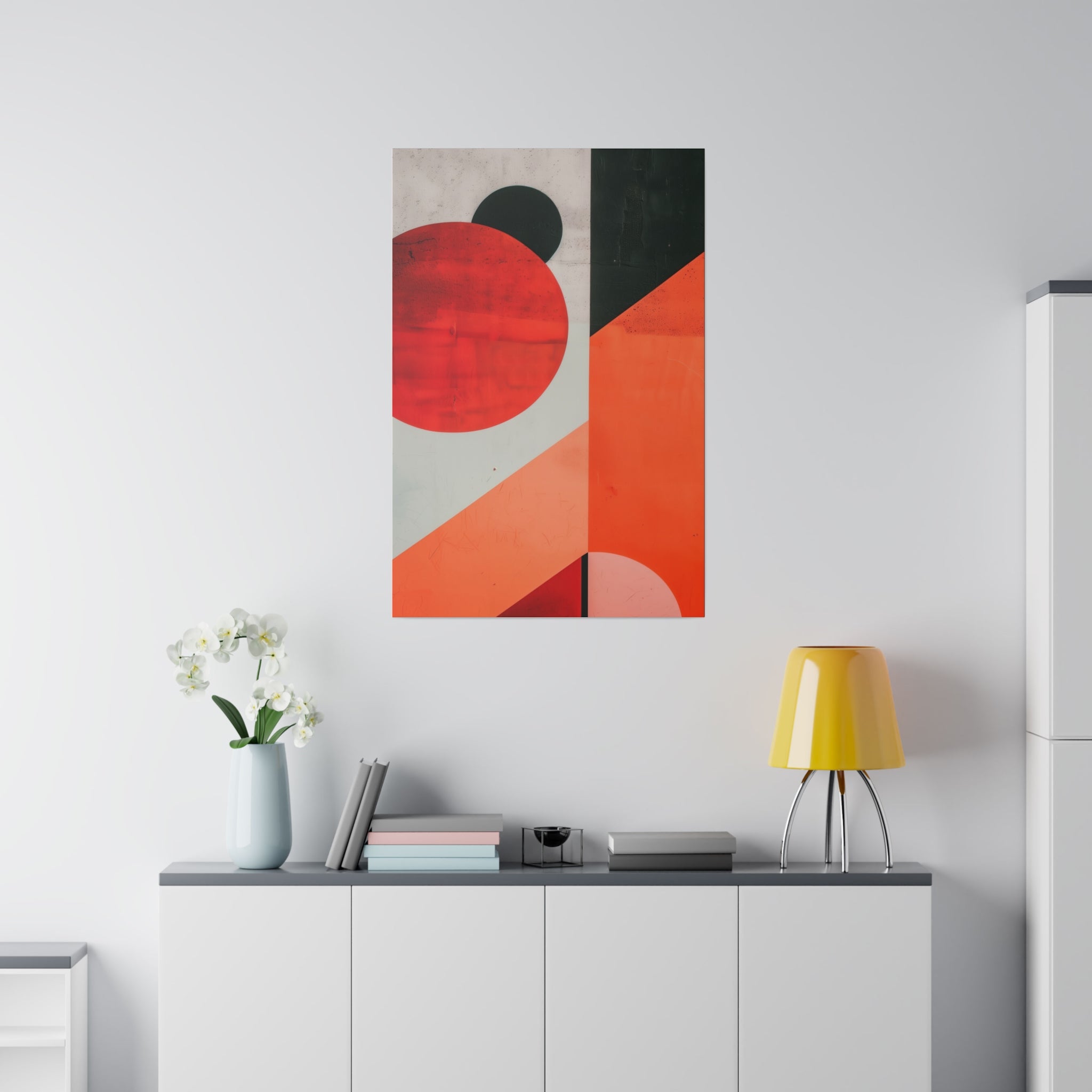 Abstract Wall Art - Vertical Canvas - WA239