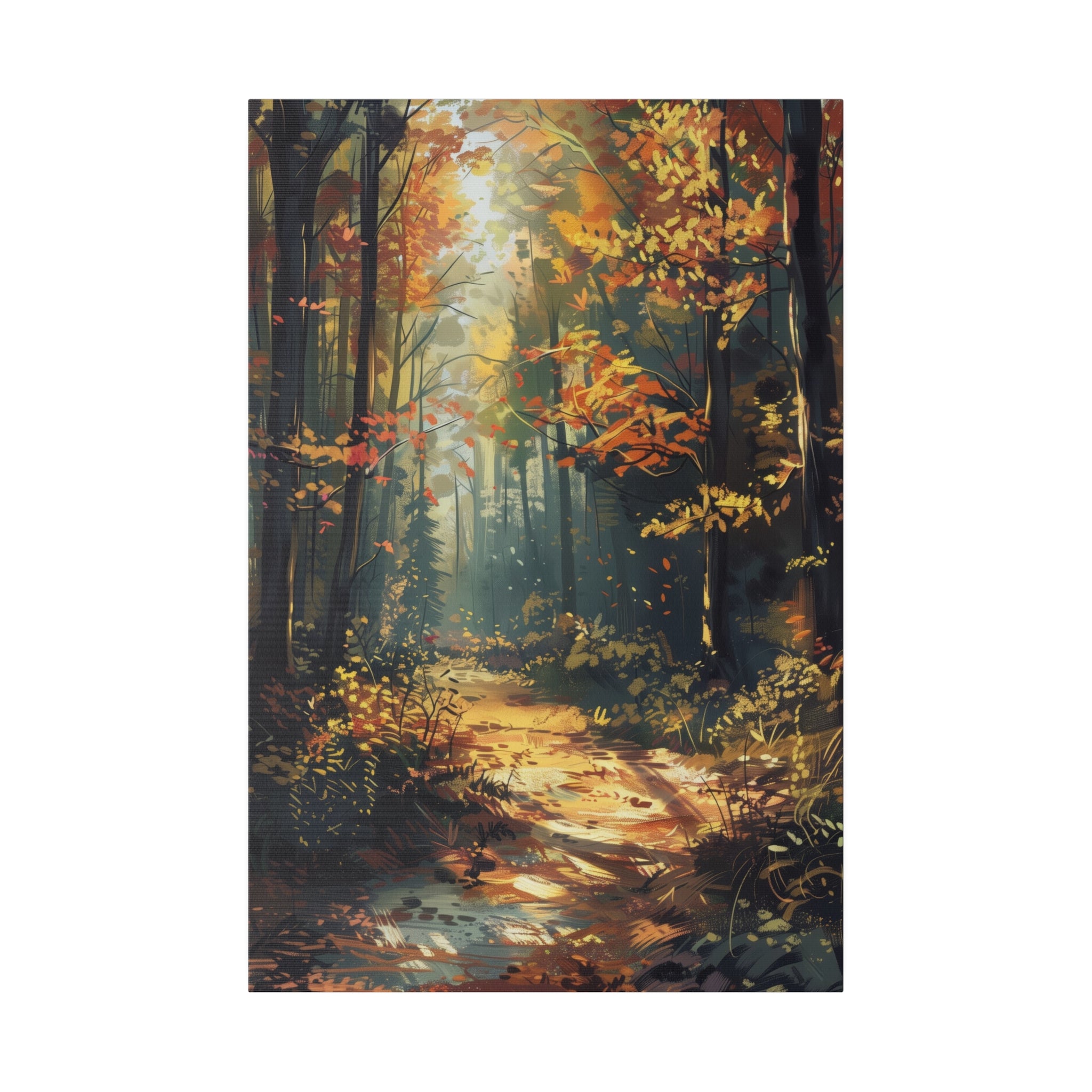 Beautiful Forest - Nature Wall Art - Vertical Canvas - WA83