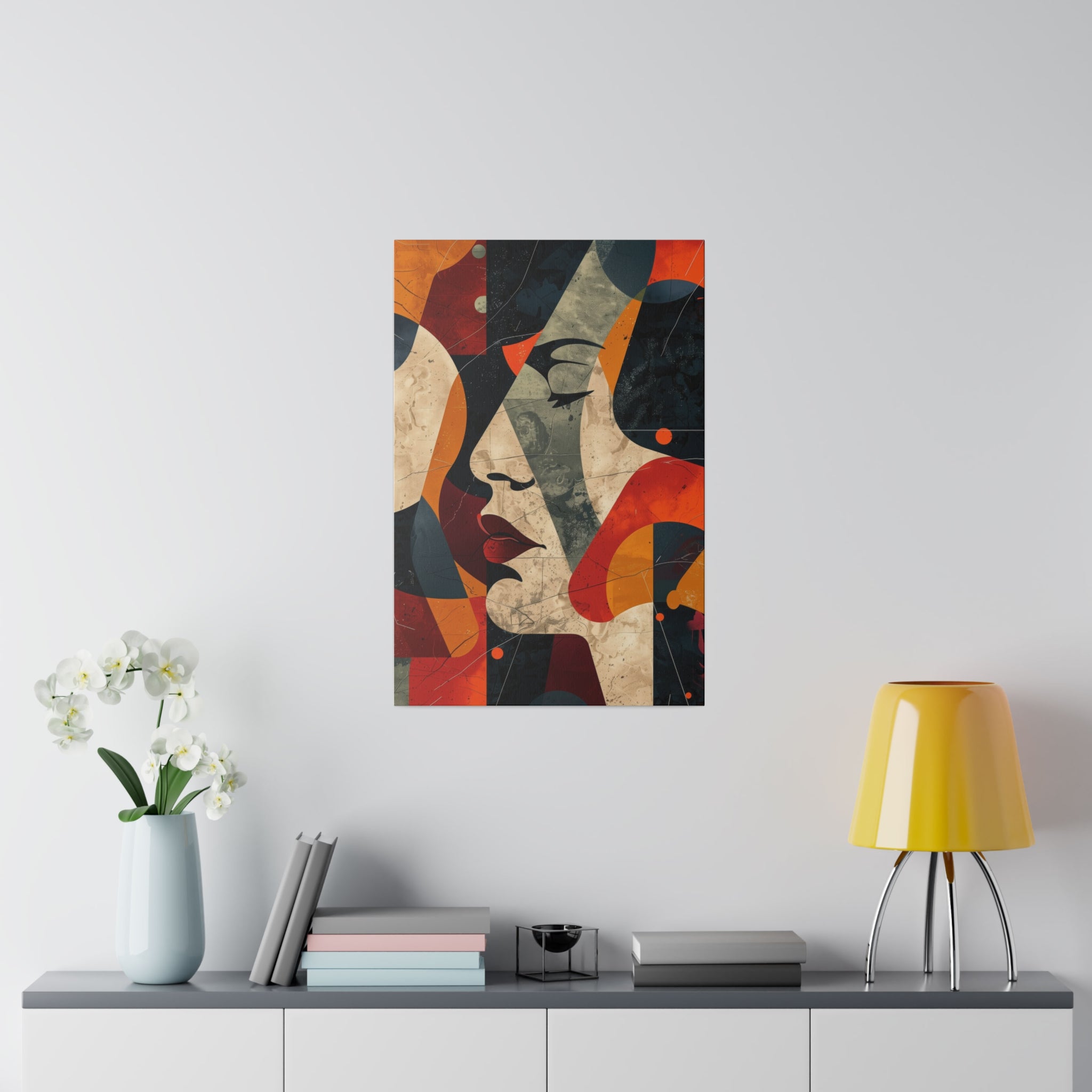 Abstract Wall Art - Vertical Canvas - WA19