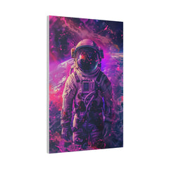 Astronaut in Space Wall Art - Vertical Canvas - WA138