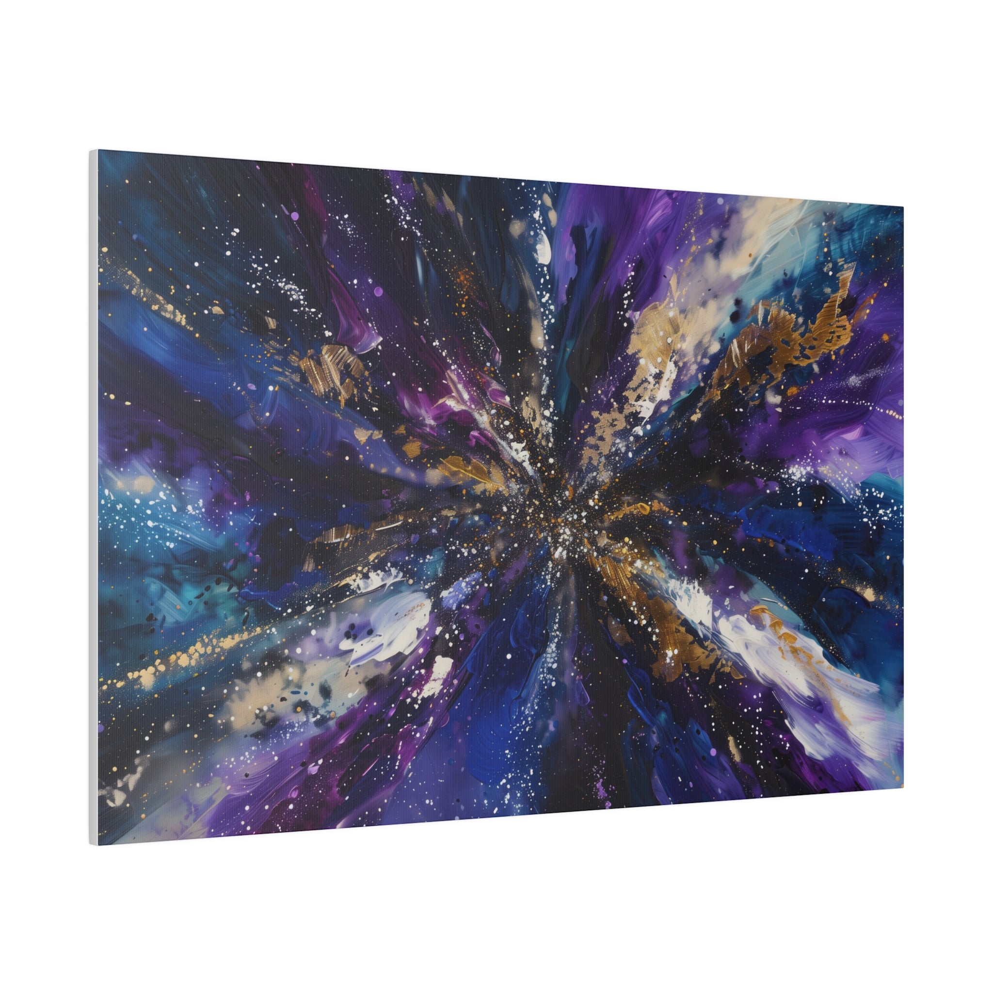 Stellar Explosion - Abstract Wall Art - Horizontal Canvas - WA224