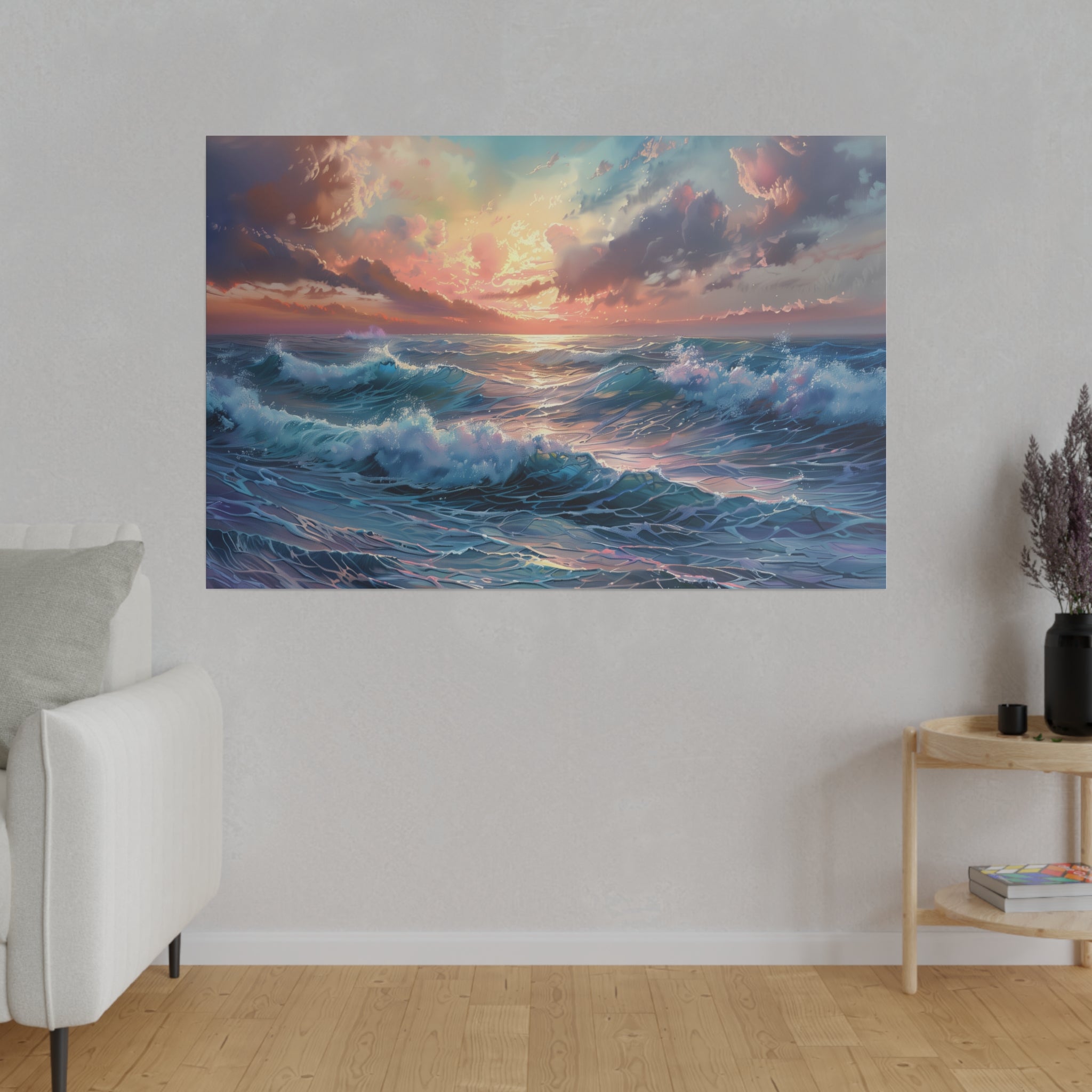 Ocean Wall Art - Horizontal Canvas - WA177