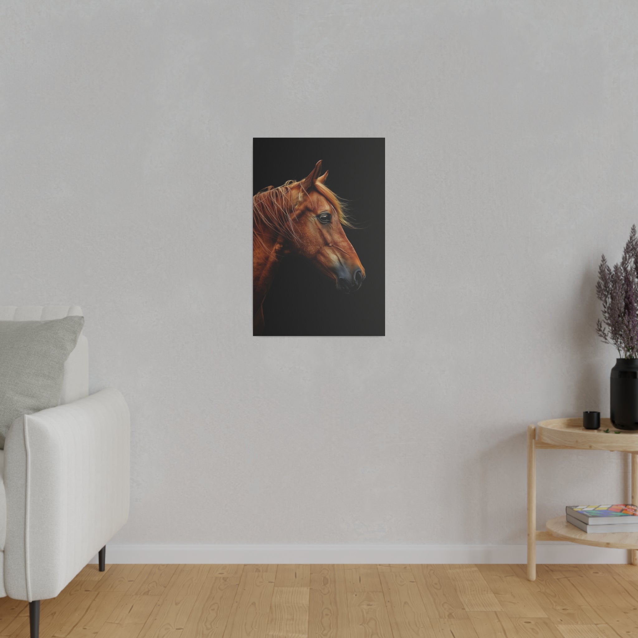 Majestic Horse - Wildlife Wall Art - Vertical Canvas - WA243