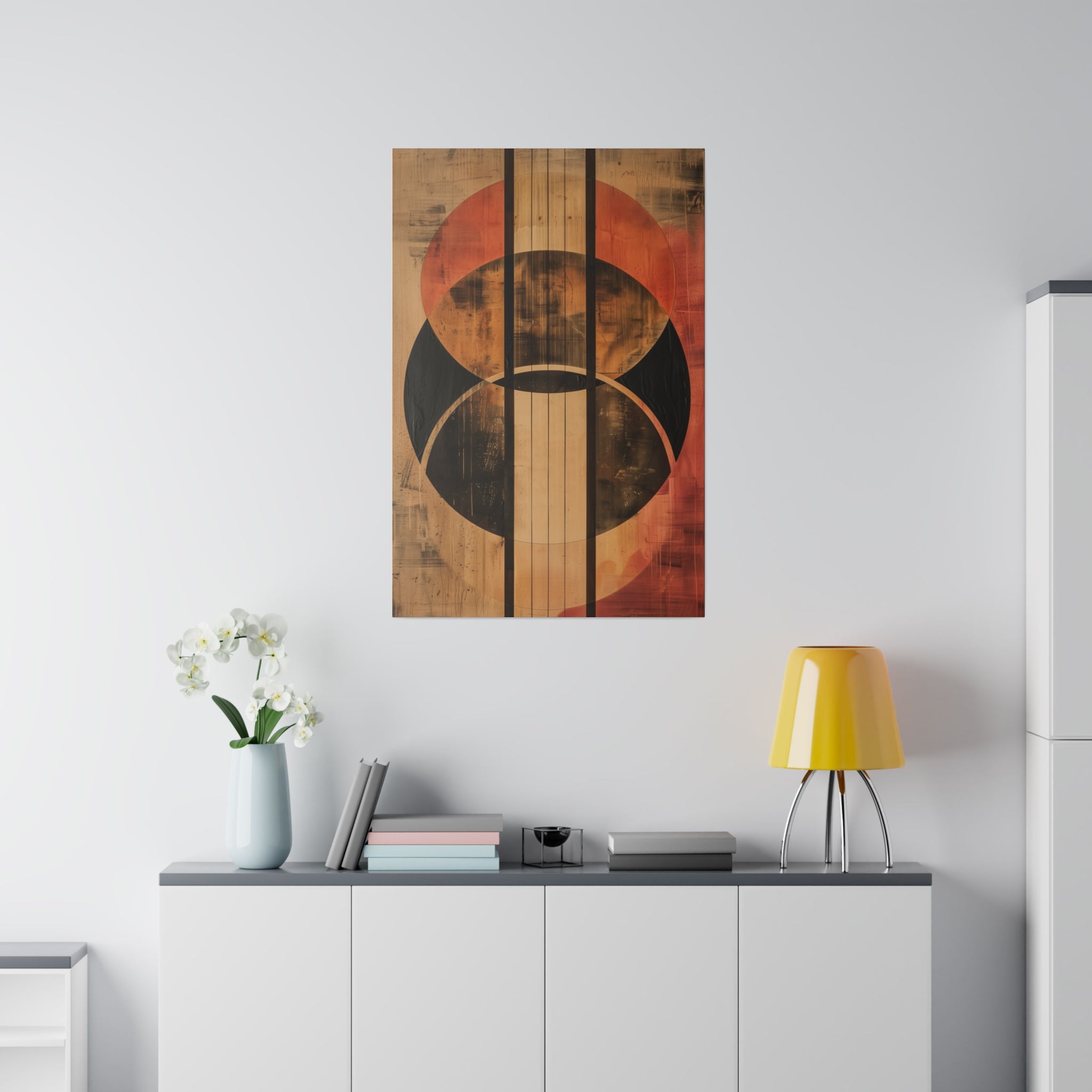 Abstract Wall Art - Vertical Canvas - WA21