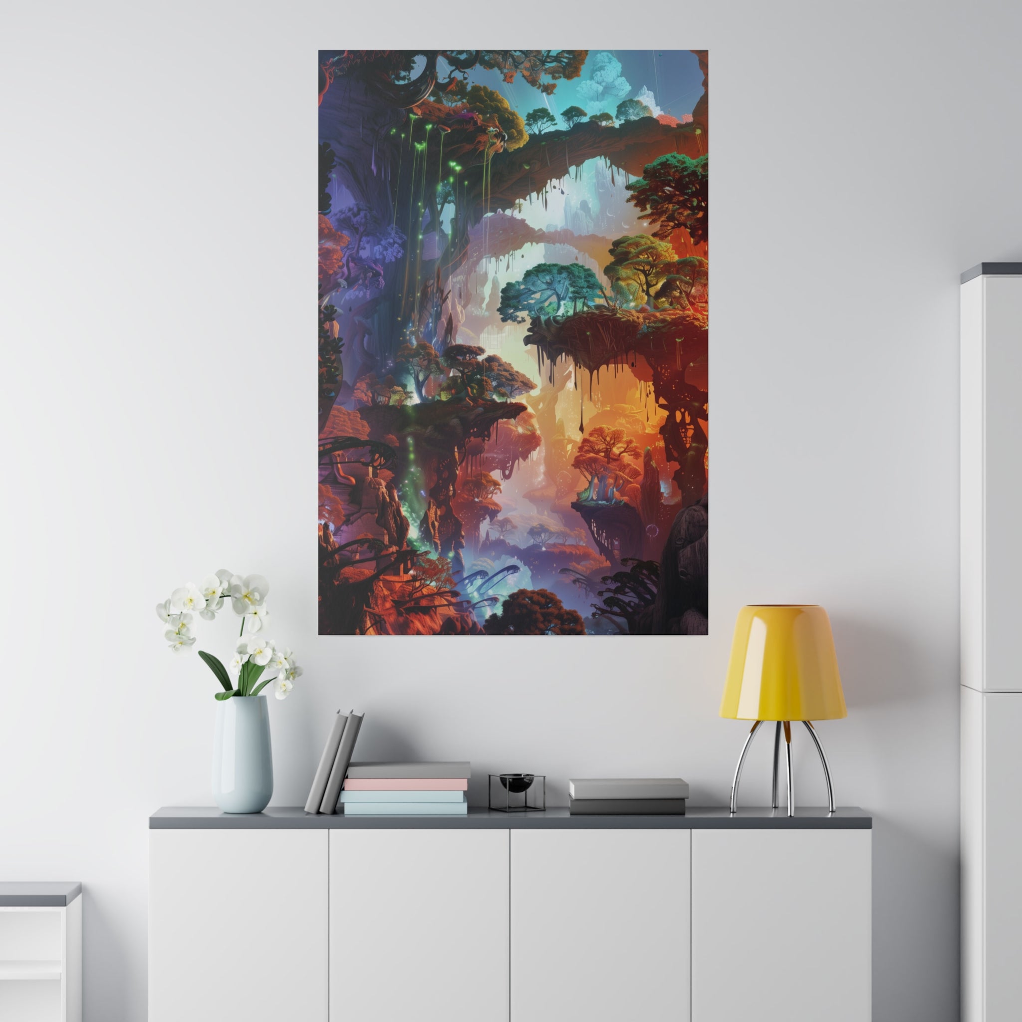 Fantasy Wall Art - Vertical Canvas - WA32