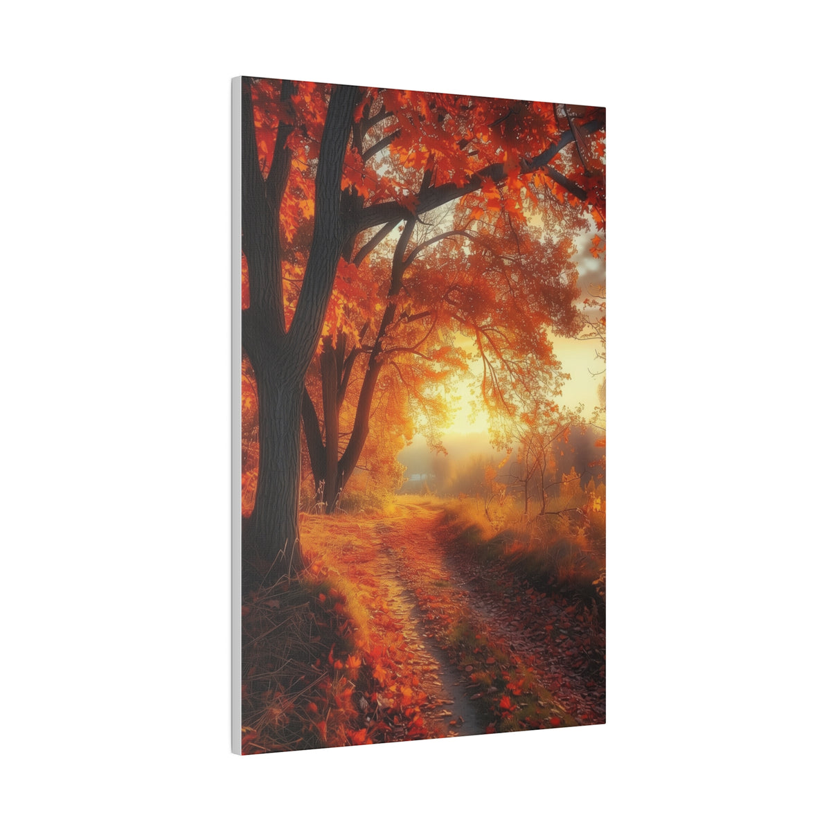 Autumn Reflections - Nature Wall Art - Vertical Canvas - WA318