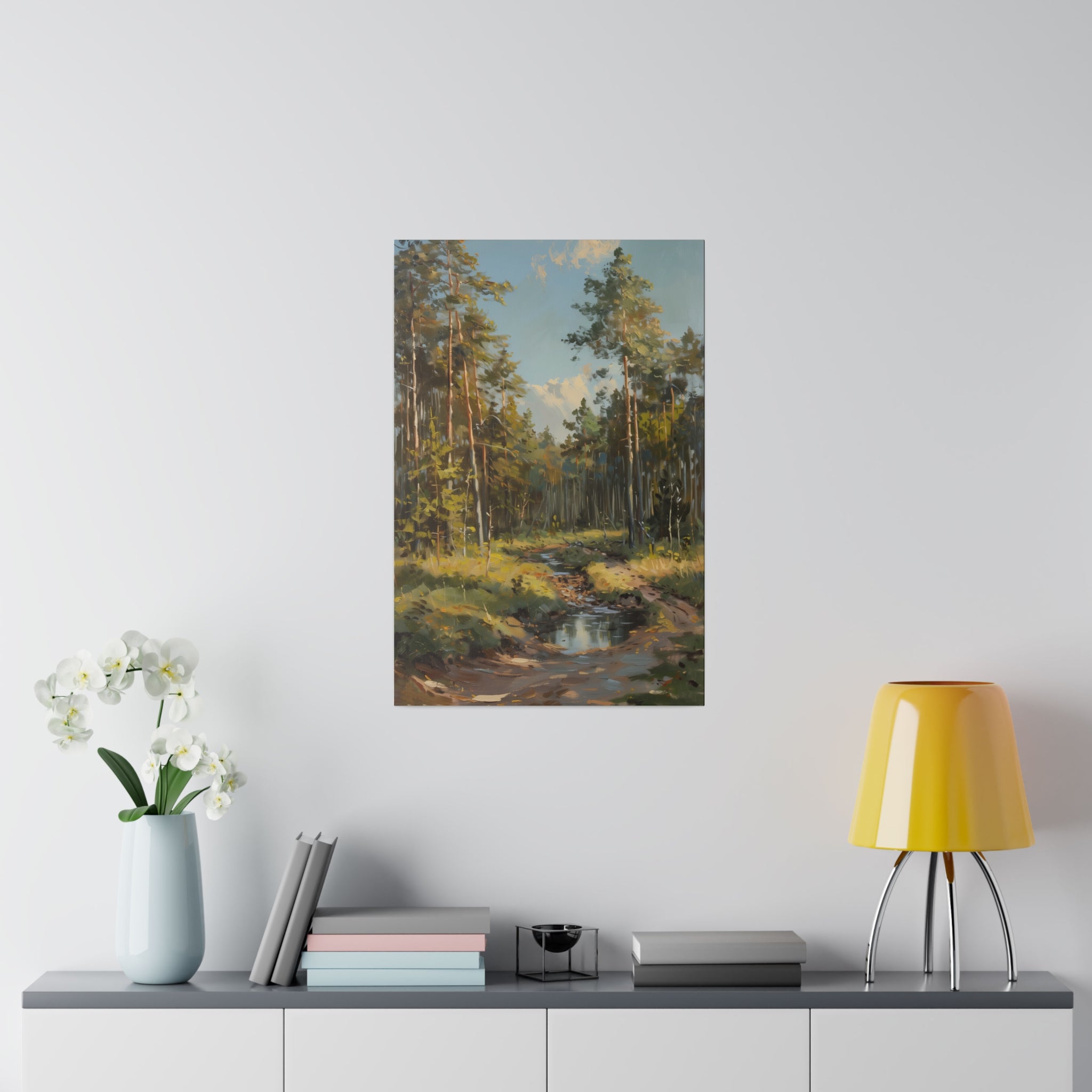 Beautiful Forest - Nature Wall Art - Vertical Canvas - WA89