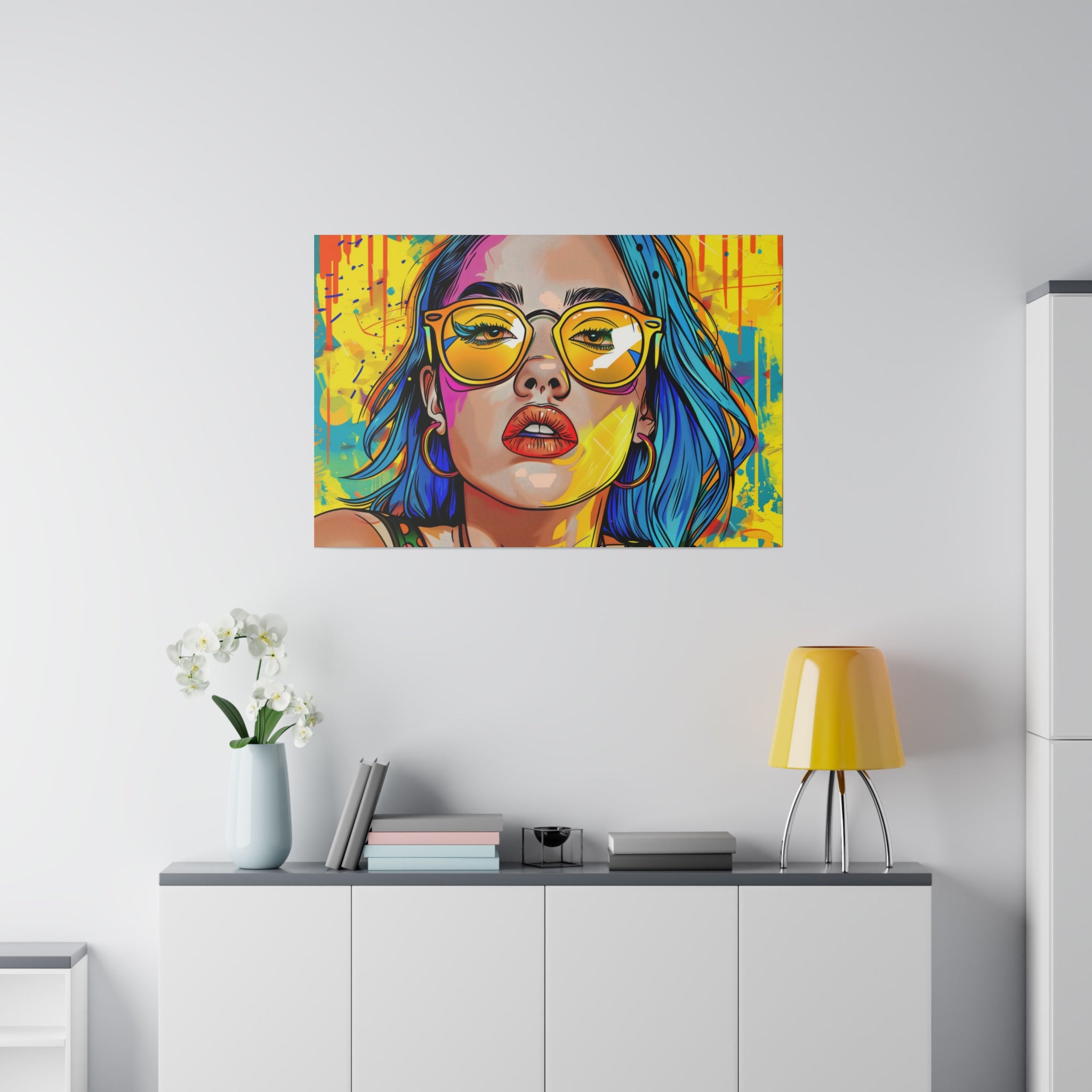 Pop Wall Art - Horizontal Canvas - WA187