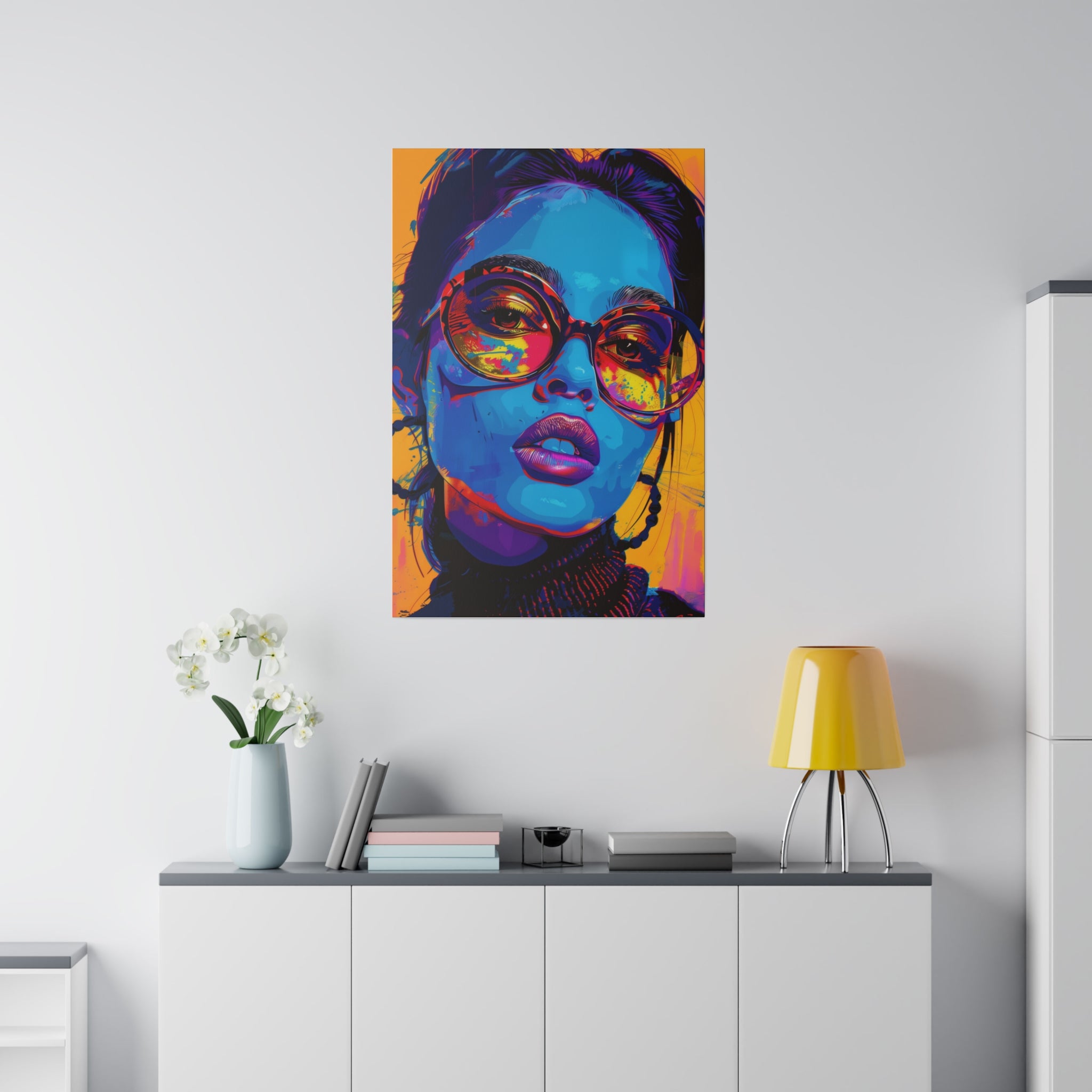 Pop Wall Art - Vertical Canvas - WA106