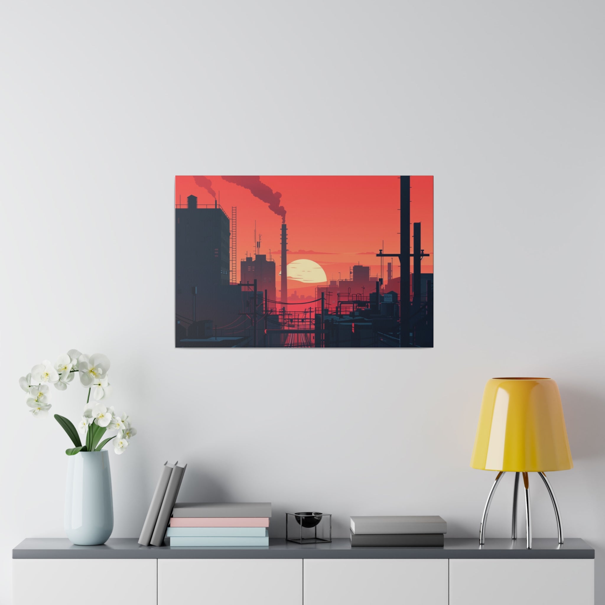 Abstract Wall Art - Horizontal Canvas - WA144