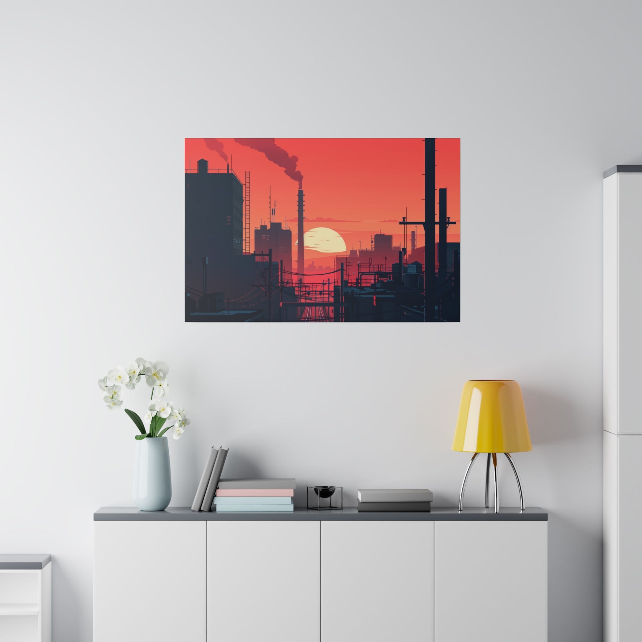 Abstract Wall Art - Horizontal Canvas - WA144