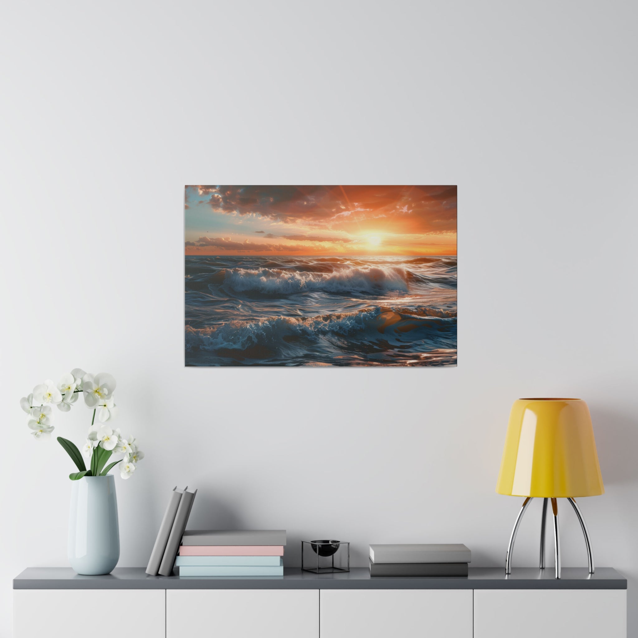 Ocean Wall Art - Horizontal Canvas - WA170