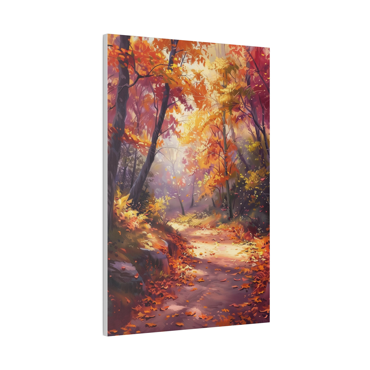 Autumn Serenity - Nature Wall Art - Vertical Canvas - WA315